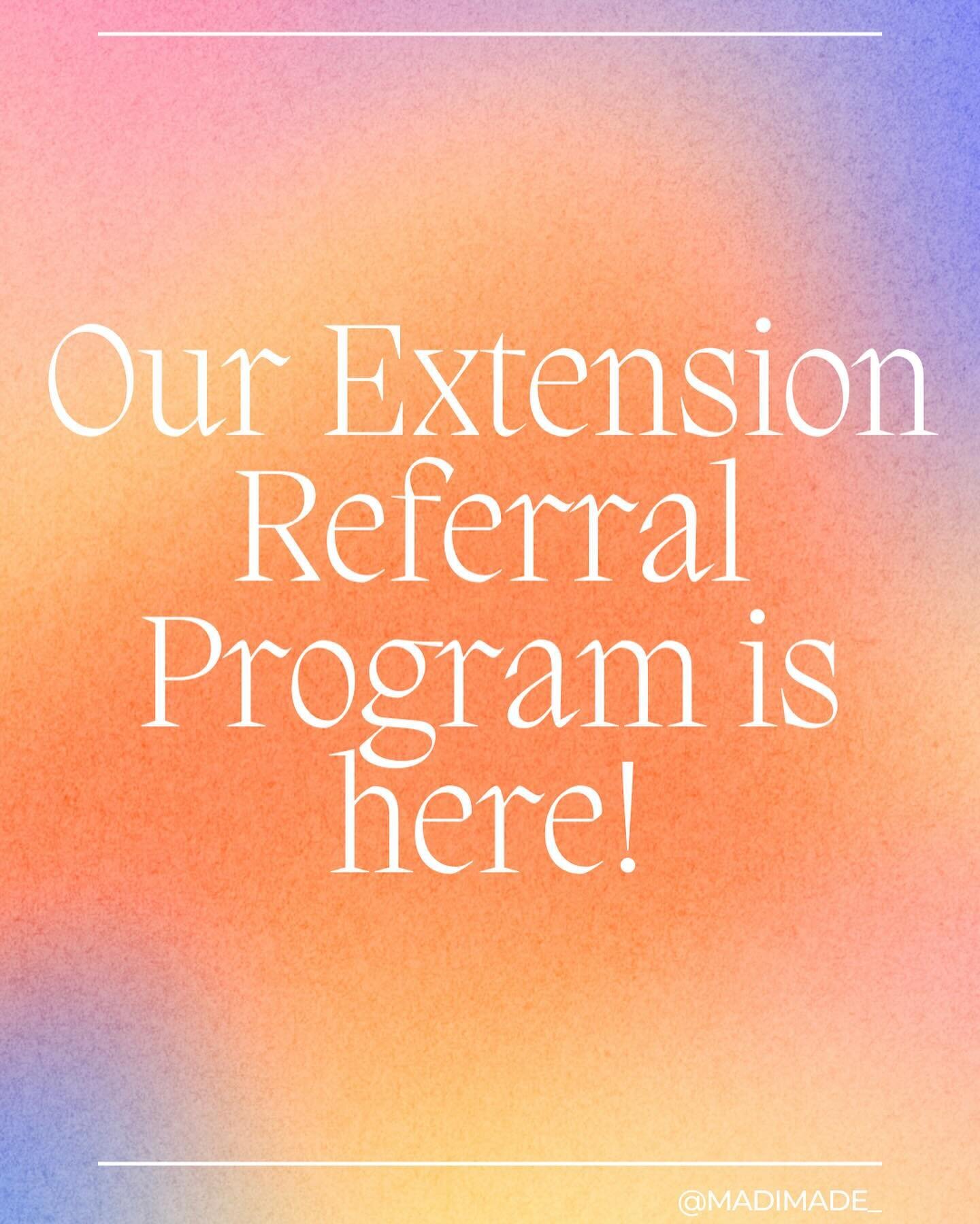 Want $100 off your extension install? Swipe ➡️ to see how. This is something we&rsquo;ve been talking about for some time and I&rsquo;m so glad it&rsquo;s finally here. As always feel free to reach out with any questions. 🌟