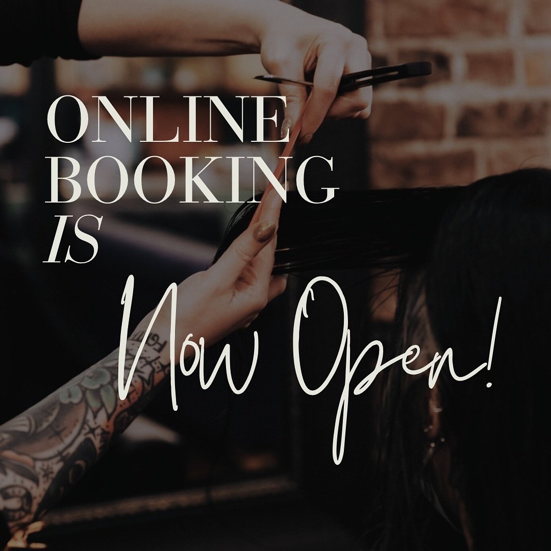 My books are now completely reopened for online booking! You can once again reserve Deluxe Haircuts and Glow Ups (our 3hr color service) by clicking the link in my bio or visiting the @chachas_salon website! All Maintenance appointments for return cl