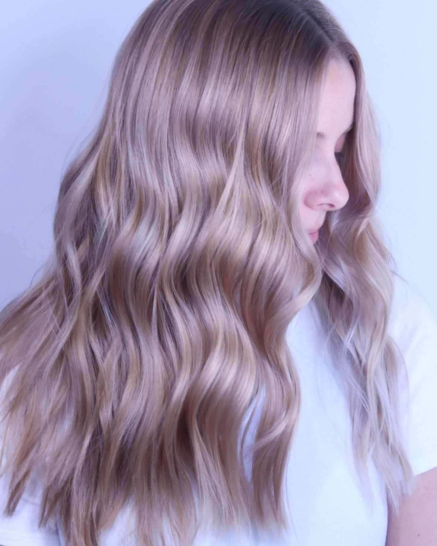 bright and blended balayage for Skyler today 🌼 i have a few more color openings left for June, click the link in my bio or call the shop to snag one!