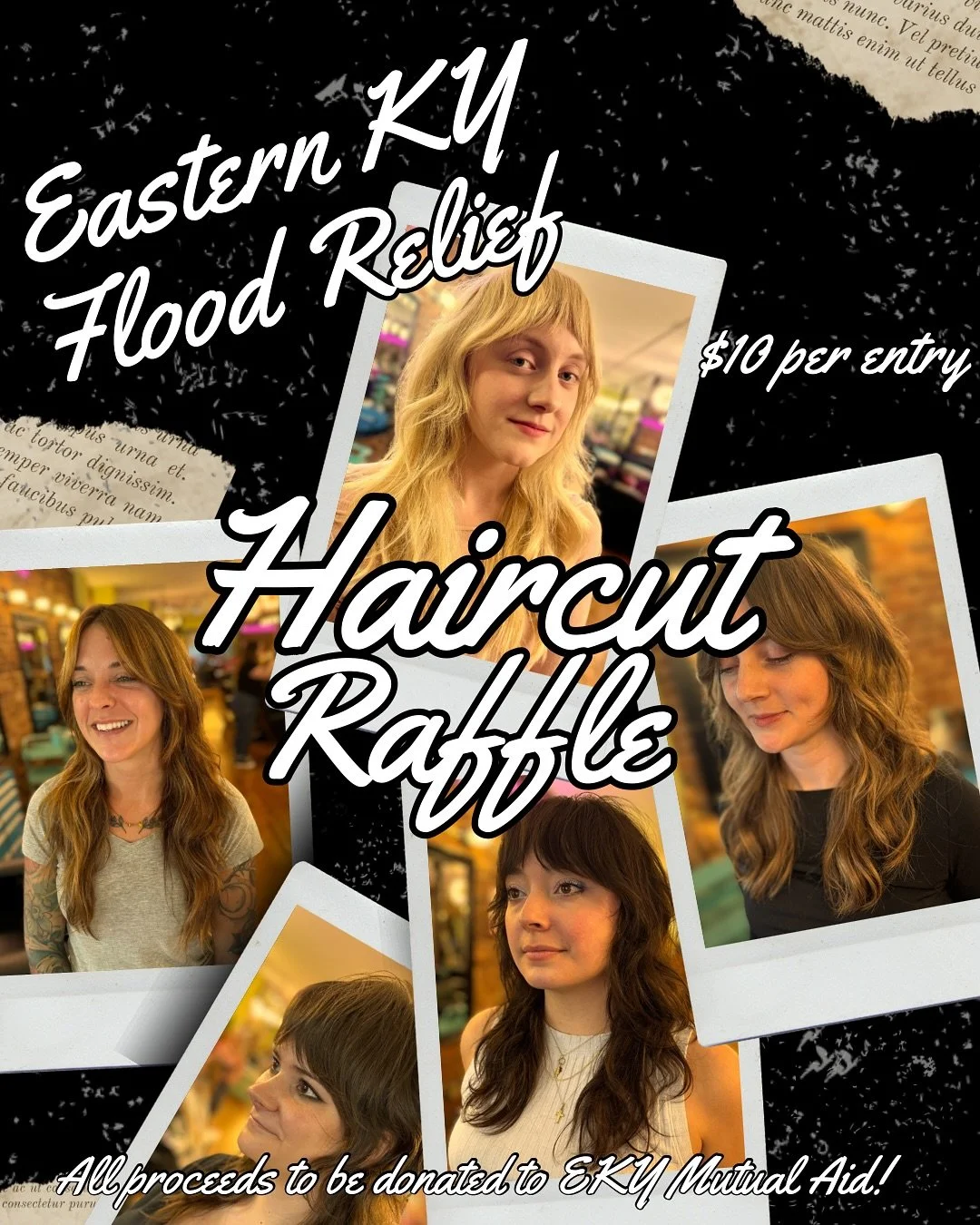 FUNDRAISING RAFFLE TO HELP THOSE AFFECTED BY THE SEVERE FLOODING IN KY! 

Eastern Kentucky has just been ravaged by flash flooding followed by pretty harsh winter weather with more predicted in the next few days. So many are without power, clean drin