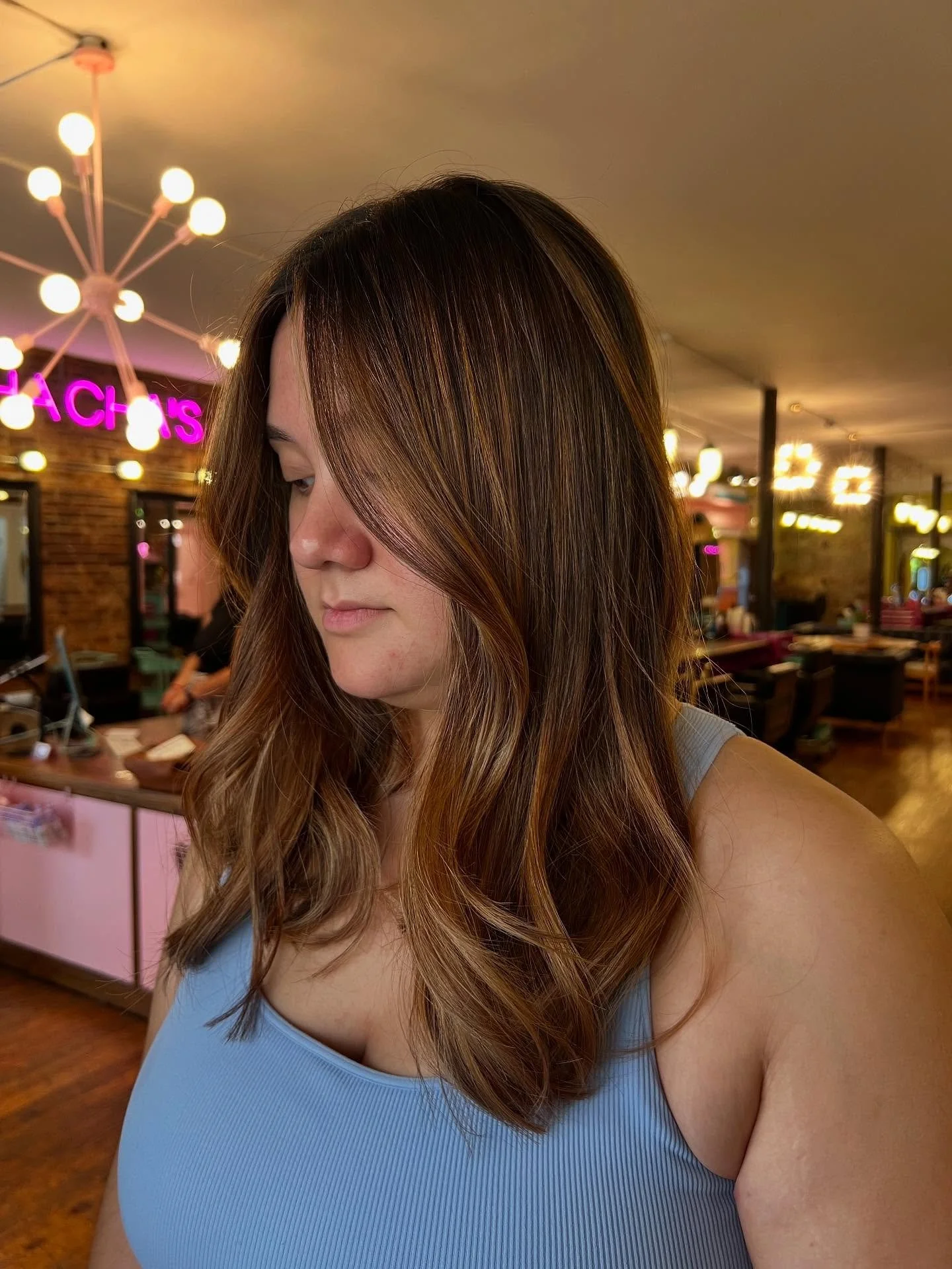 this is me -&gt; &ldquo;you get a balayage 🫵🏻, and you get a balayage 🫵🏻, you&rsquo;re all going home with a balayage 🙌🏻!&rdquo; 
lately i&rsquo;ve been handing out these balayages like i&rsquo;m oprah or something. 
no but seriously pls keep a