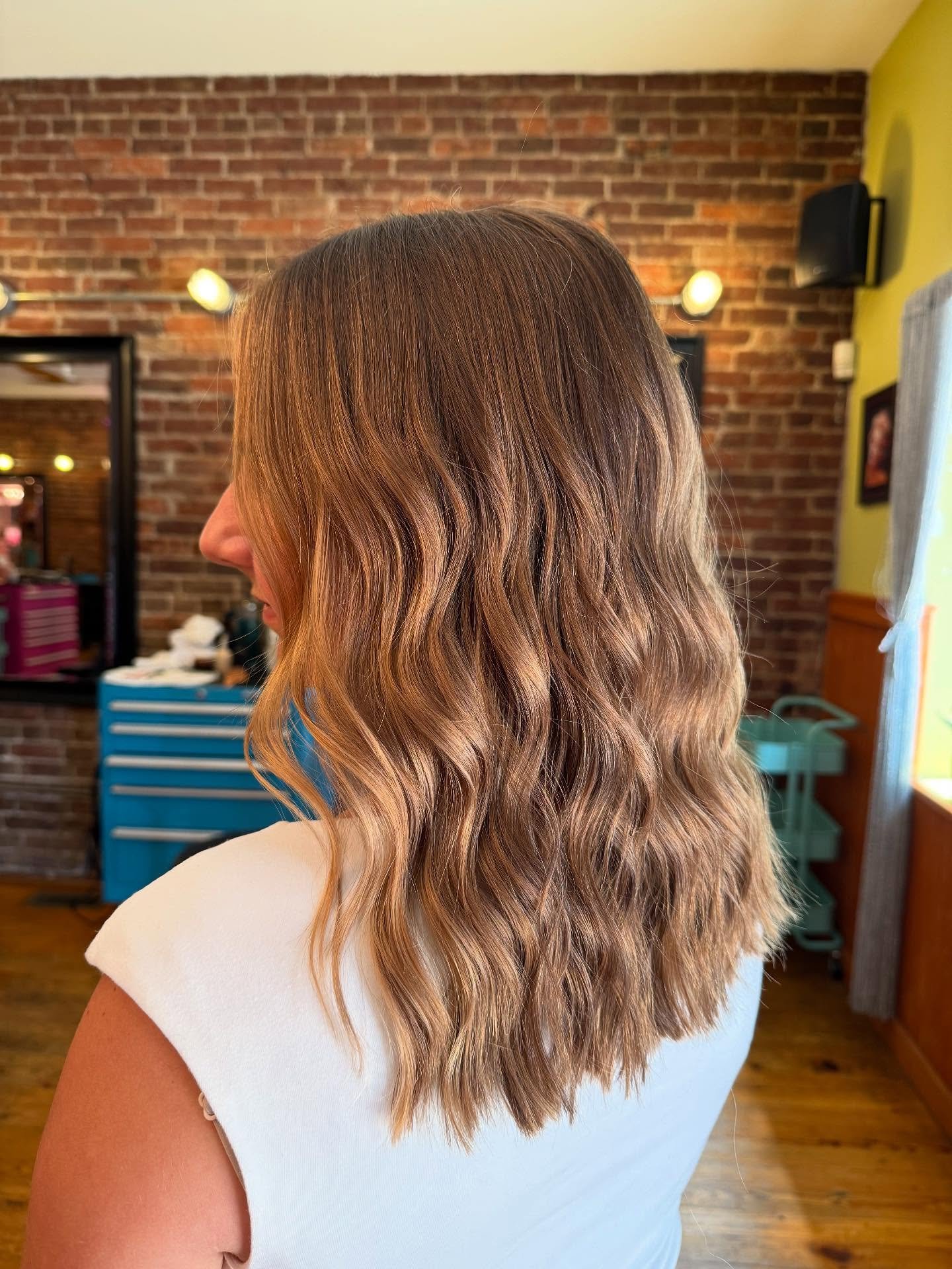 our color inspo was &ldquo;honey&rdquo; and i&rsquo;ll take any chance i get to play an abba song.