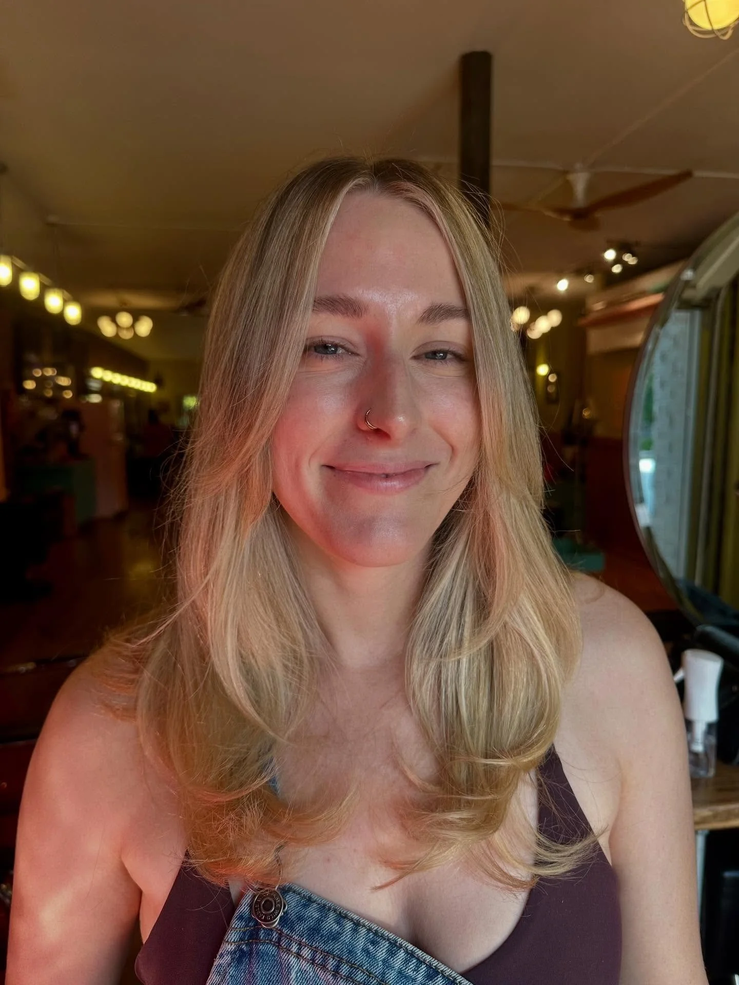 Not in the shop today, but it&rsquo;s hard to not think about work when your work looks like this. 

Obsessed with this one. Hit me up for any of your blonding needs. 

📍 @chachas_salon Lexington,Ly