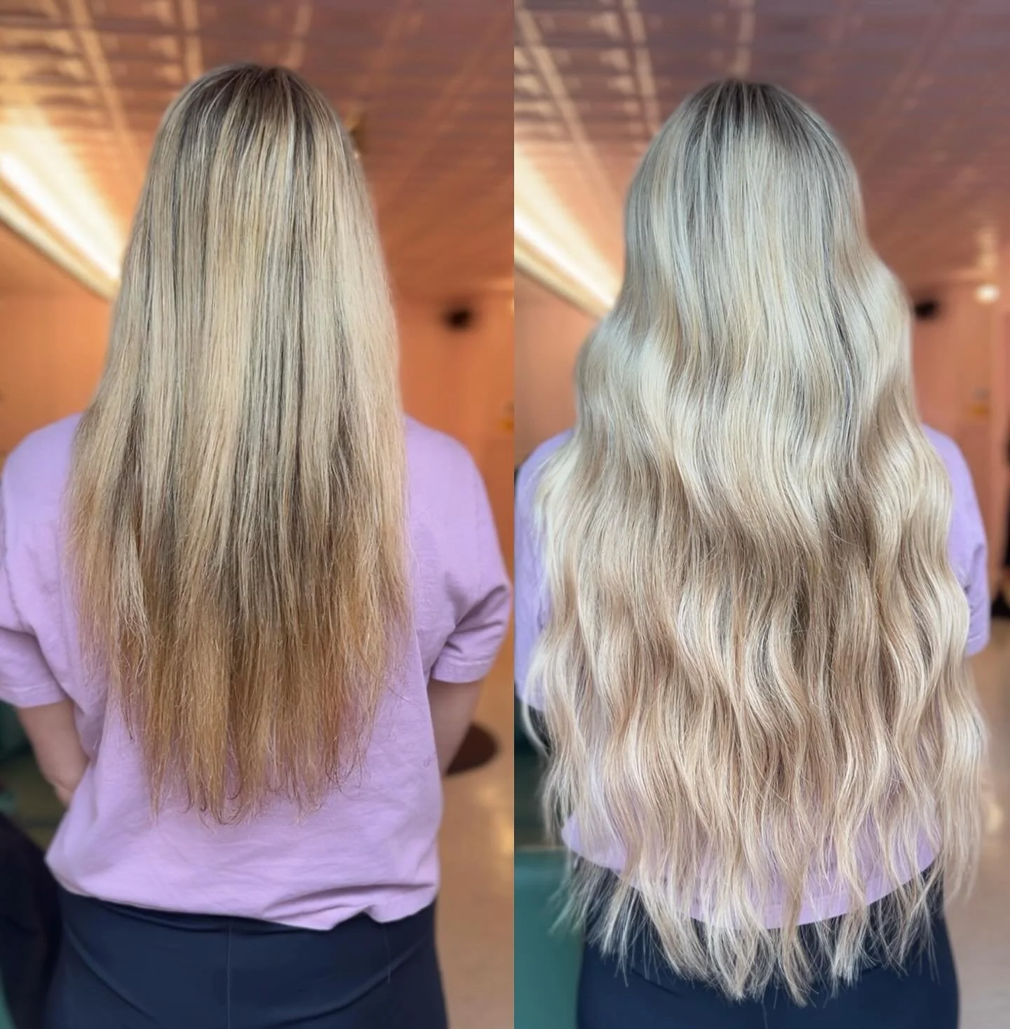 Let’s talk about choosing the right toned wefts for your install ✨🧜‍♀️
1. Dimensional tones are best
2. Low lights/rooted wefts for a natural blend 
3. Two to three tones of wefts will give you the most perfect look
Wanna talk extensions