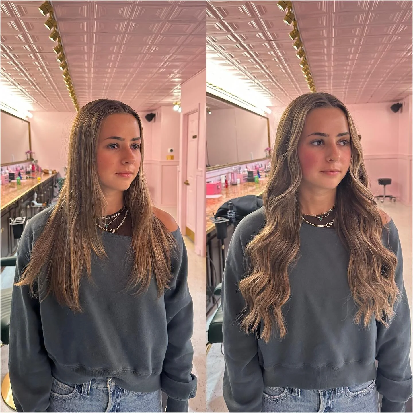 I am actually obsessed 💋 
It&rsquo;s officially wedding season and i love that I got to give this sweet girl her wedding hair extension dreams 🫶🏻
22 Inch @jzstyles.co The Kendra

#extensions #hair #hairextensions #blonde #beforeandafterhair #ukcol