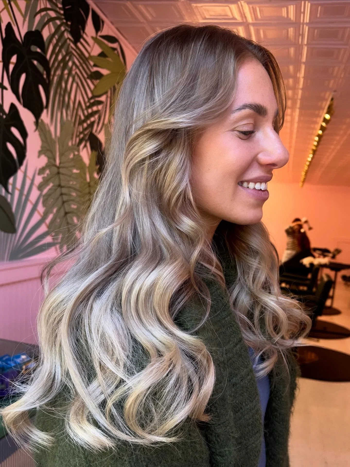 That post wedding hair appointment. 
After ➡️ Before