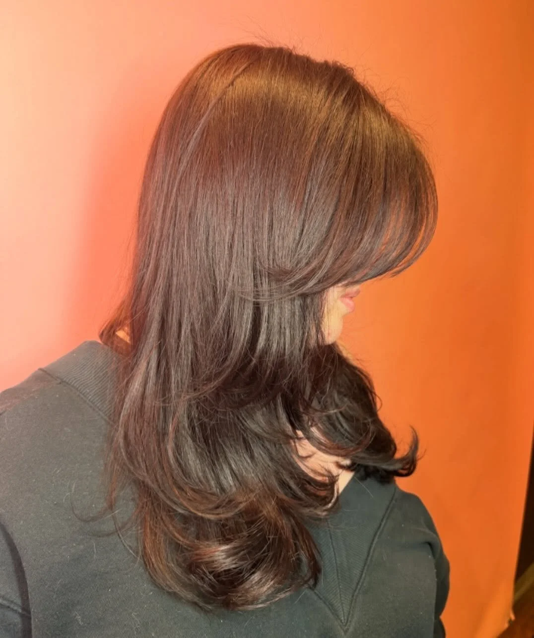 Little do yall know this is my bestest friend under this beautiful hair I just created! #haircut