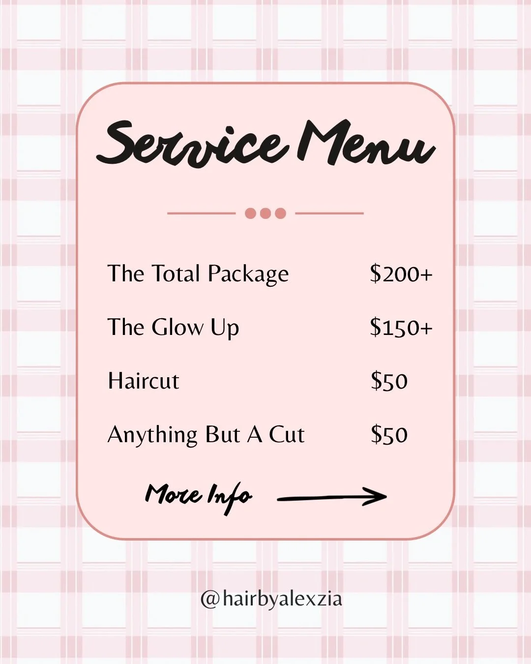 Online booking is now available! Here&rsquo;s a little breakdown of my services 💕🫶🏽

#chachaslexington #universityofkentucky #kentuckyhairstylist #lexington