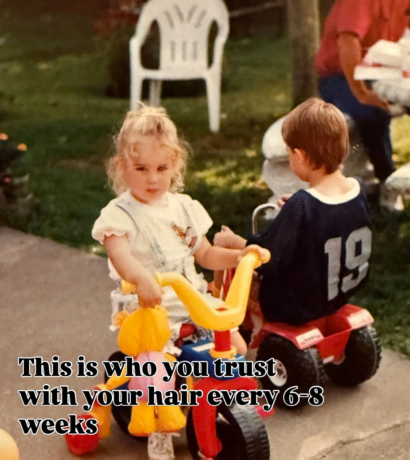 This is the hairstylist doing your hair, btw&hellip;

#hairstylist #kentuckyhairstylist #sharethelex