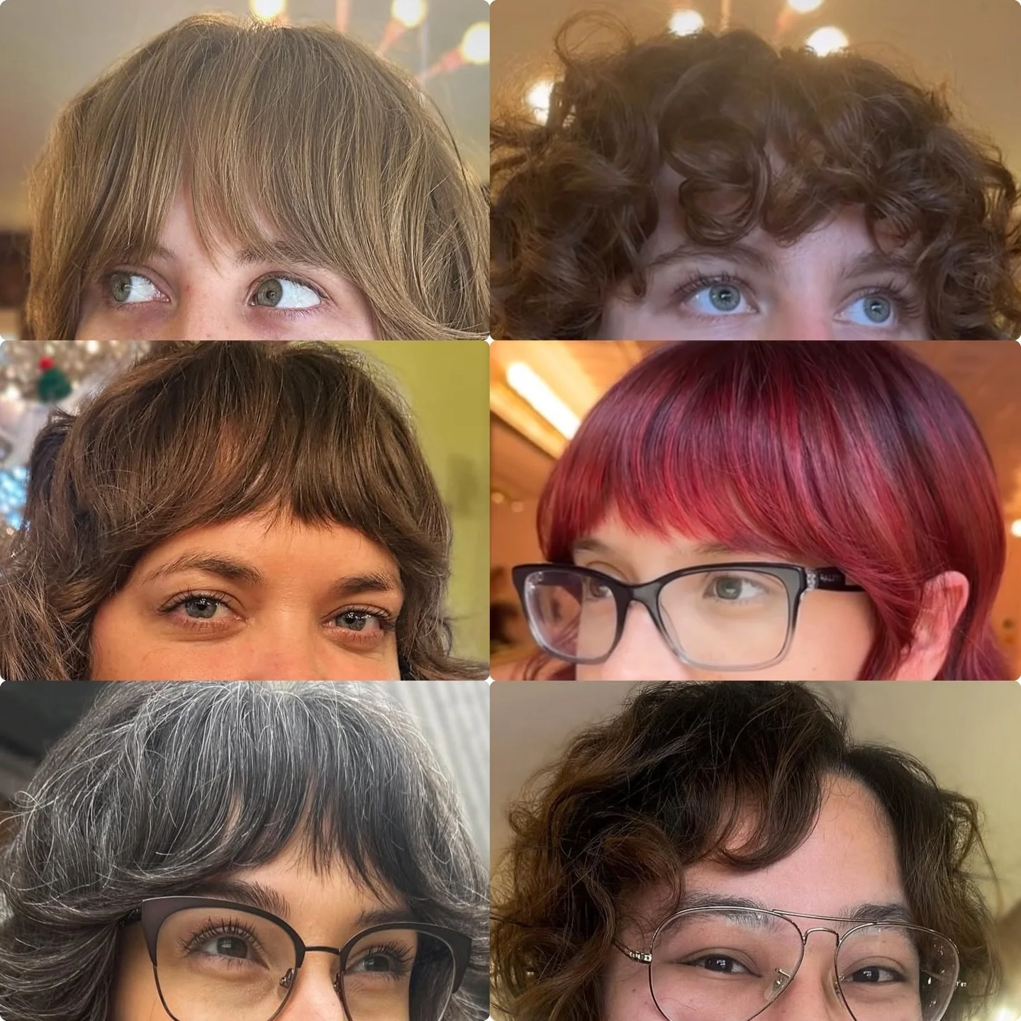 BANGS BANGS BANGS ⚡️
If y&rsquo;all know me you know I love a bang. Here is a collection of some inspo for your next appointment.