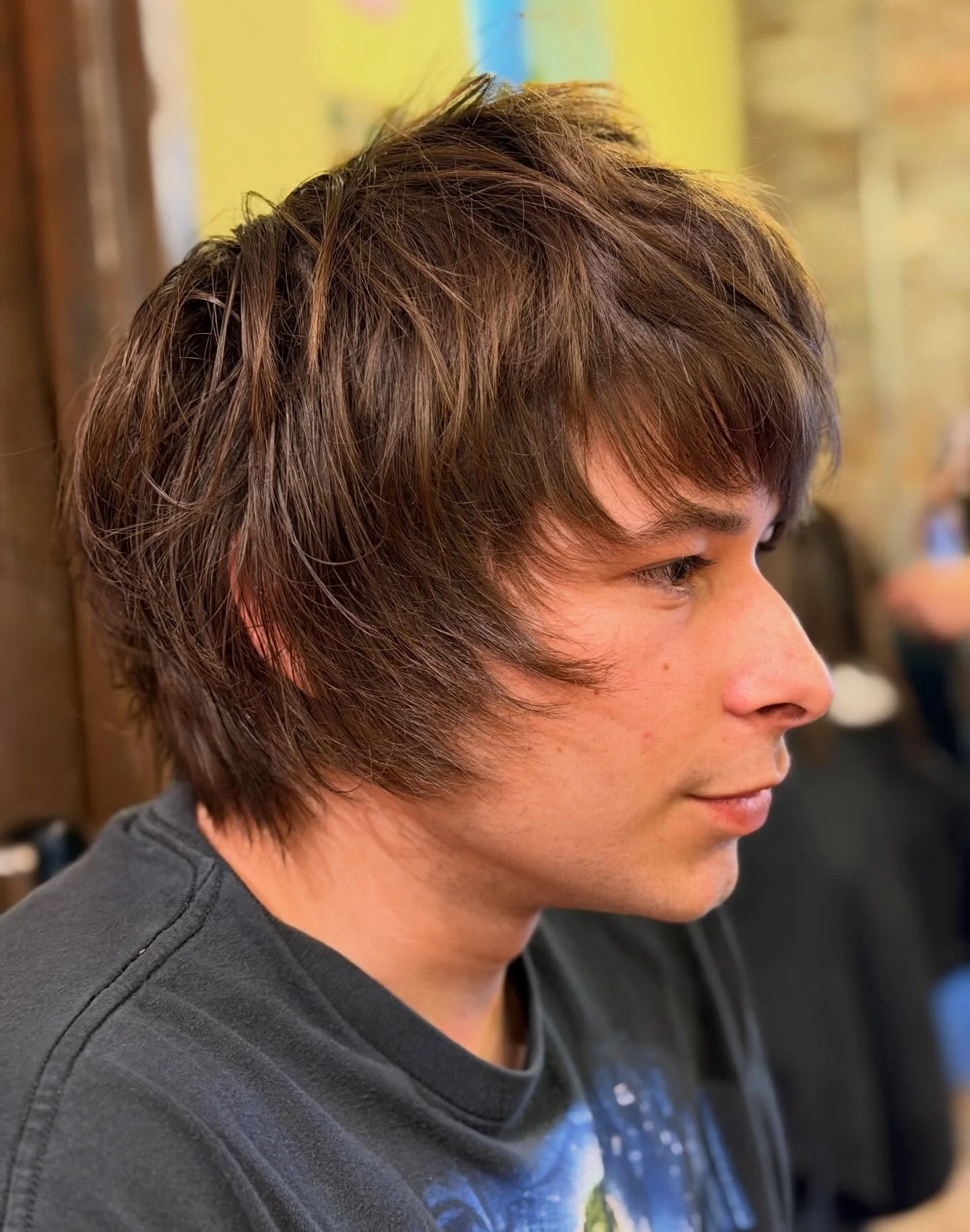 JUST CUT DEADRATS HAIR THIS IS NOT A DRILL. THE KIDS ARE OKAY. RAWR XD. GIMME A MONSTER AND A BOW HAIR CLIP RN
-swipe for before😁 
#scenehair #althairky #kyaltstylist #emohair #kyhair