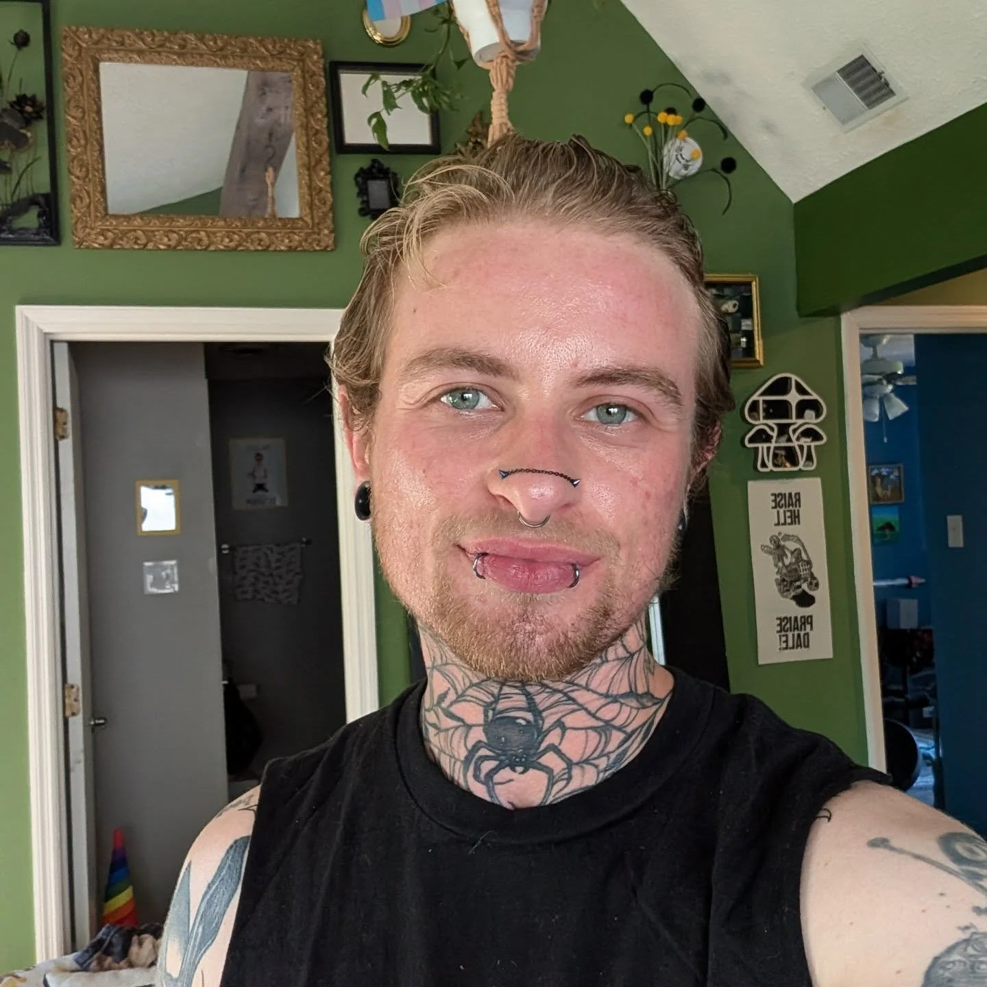 Pride month is here. It is so important to have and celebrate Pride. I remember my first Pride back in 2014, it was the first time I truly felt safe, loved, and seen well before transitioning. Also one of my first memories of having a smile all day l