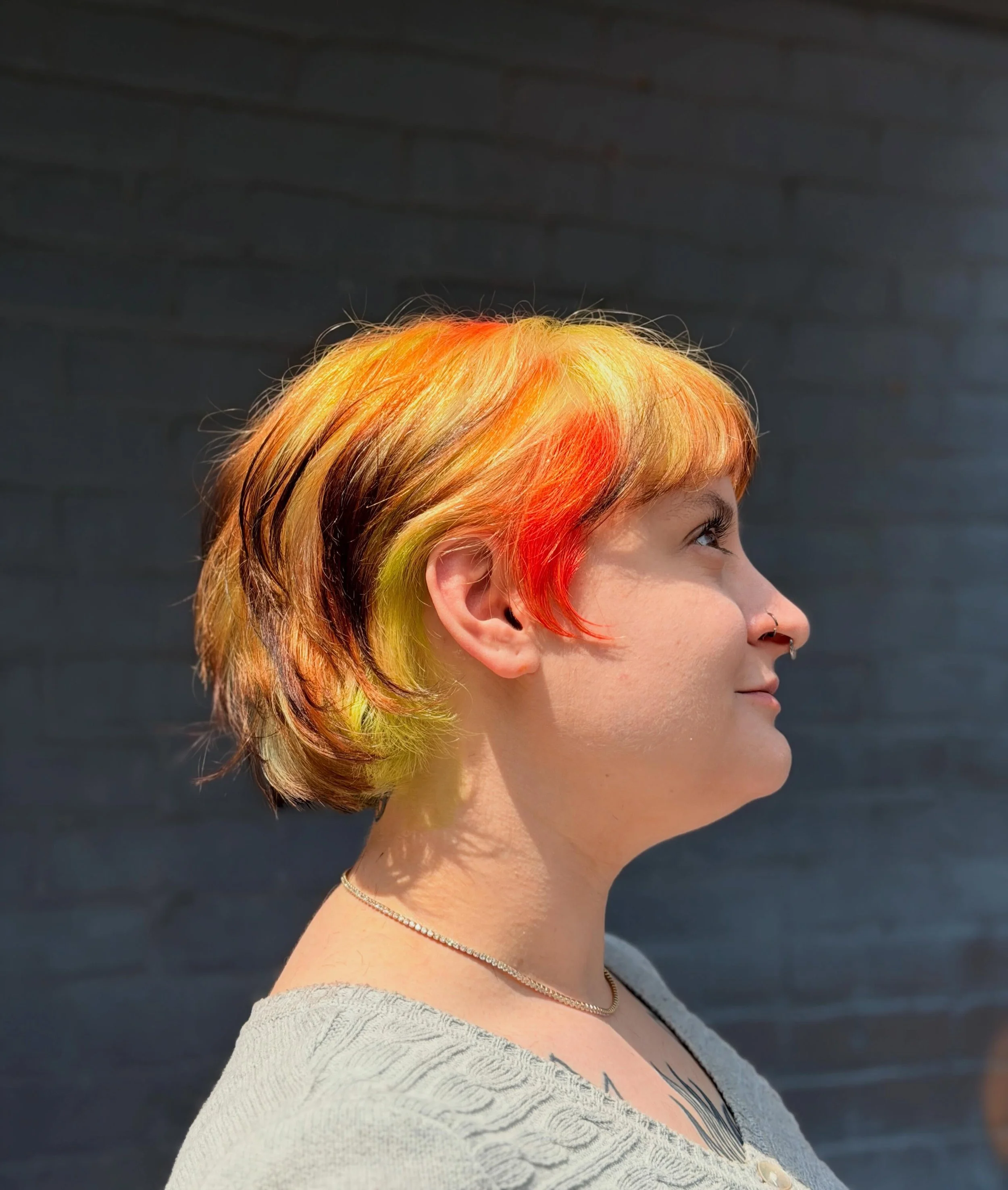 the most fun hair on the most fun girl!!! more like this forever pls‼️‼️ 
-
-
-
-
-
-
#fantasyhair #lexkyhair #kyaltstylist