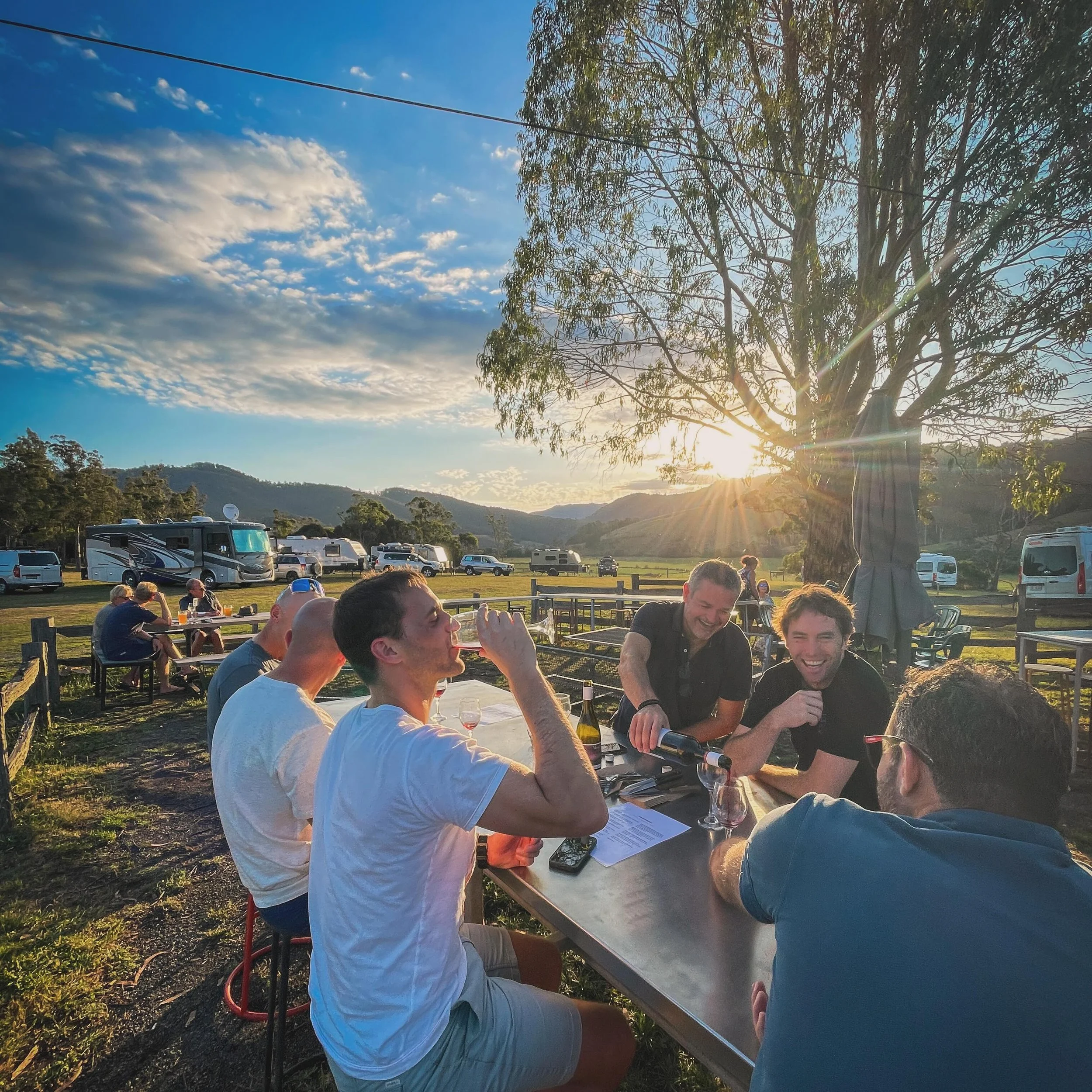After an adventurous day on the gravel, you just can&rsquo;t beat great company, country hospitality and a tasty Tassie Pinot.

Thanks @pubinthepaddock for always looking after us.