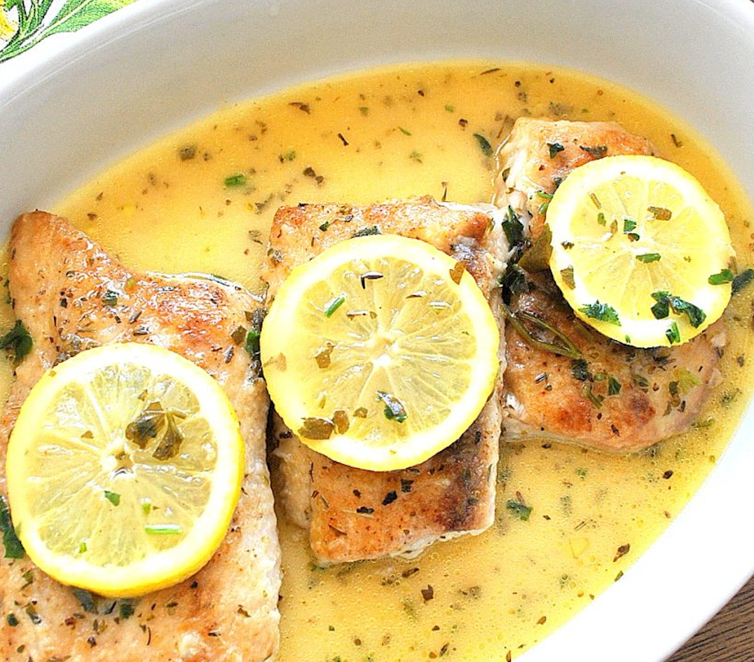Fish with Lilikoi Butter Sauce