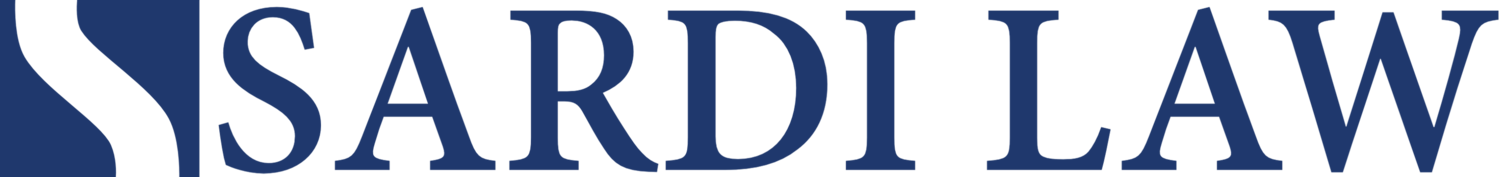 notice of assignment for the benefit of creditors Sardi Law