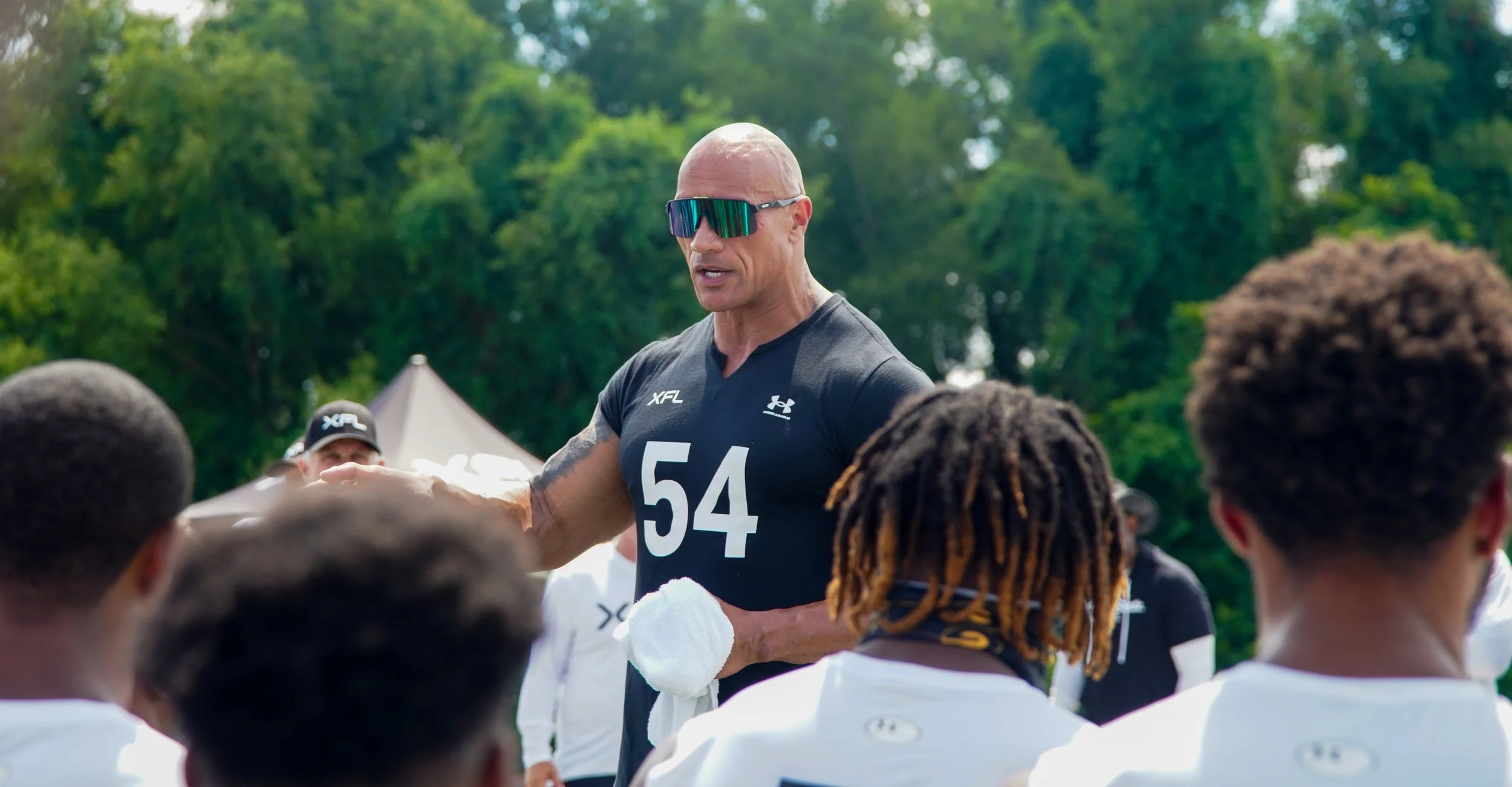 XFL - Dwayne Johnson &amp; Dany Garcia
