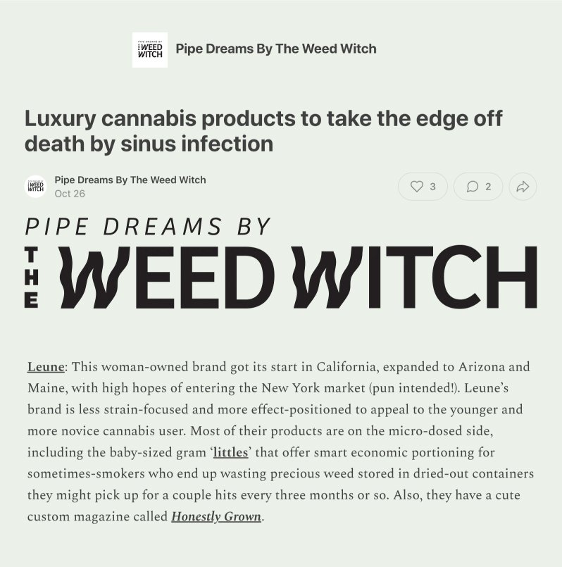 THE WEED WITCH | OCTOBER 26, 2022