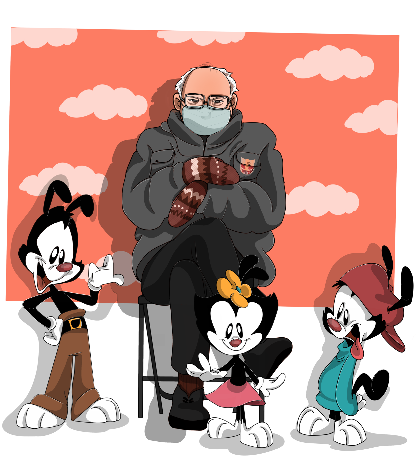 Bernie Sanders and The Animaniacs 