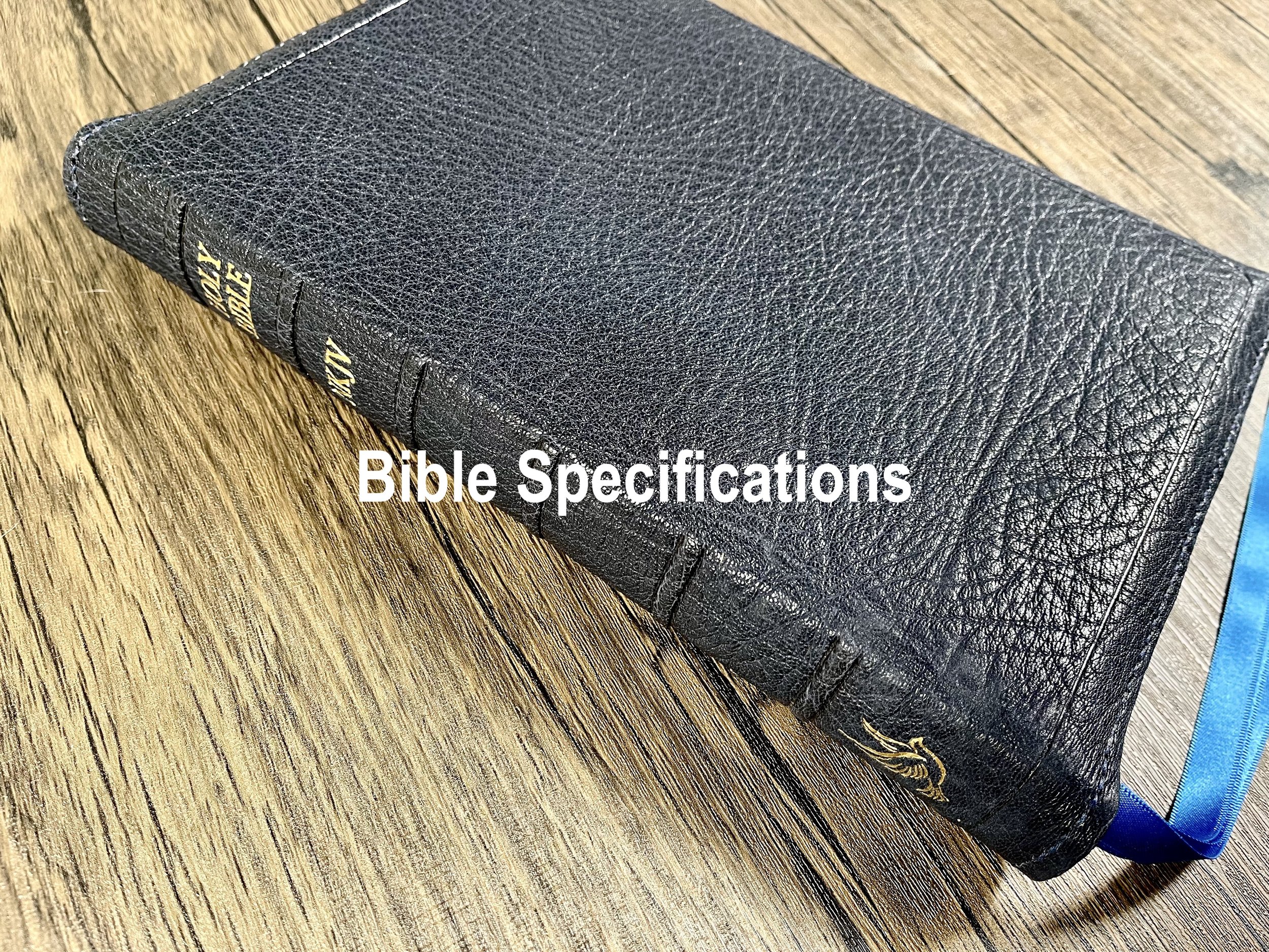Bible Specifications