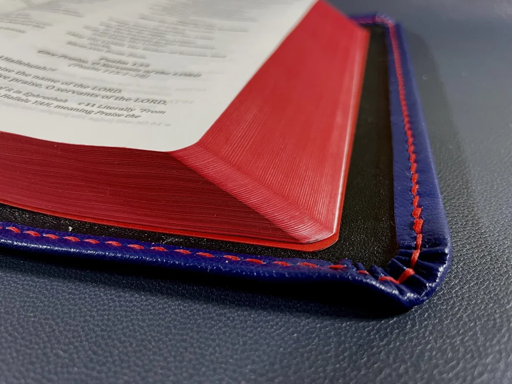 Resurrection Rebinding's Bible Rebinding Perimeter Stitching ...