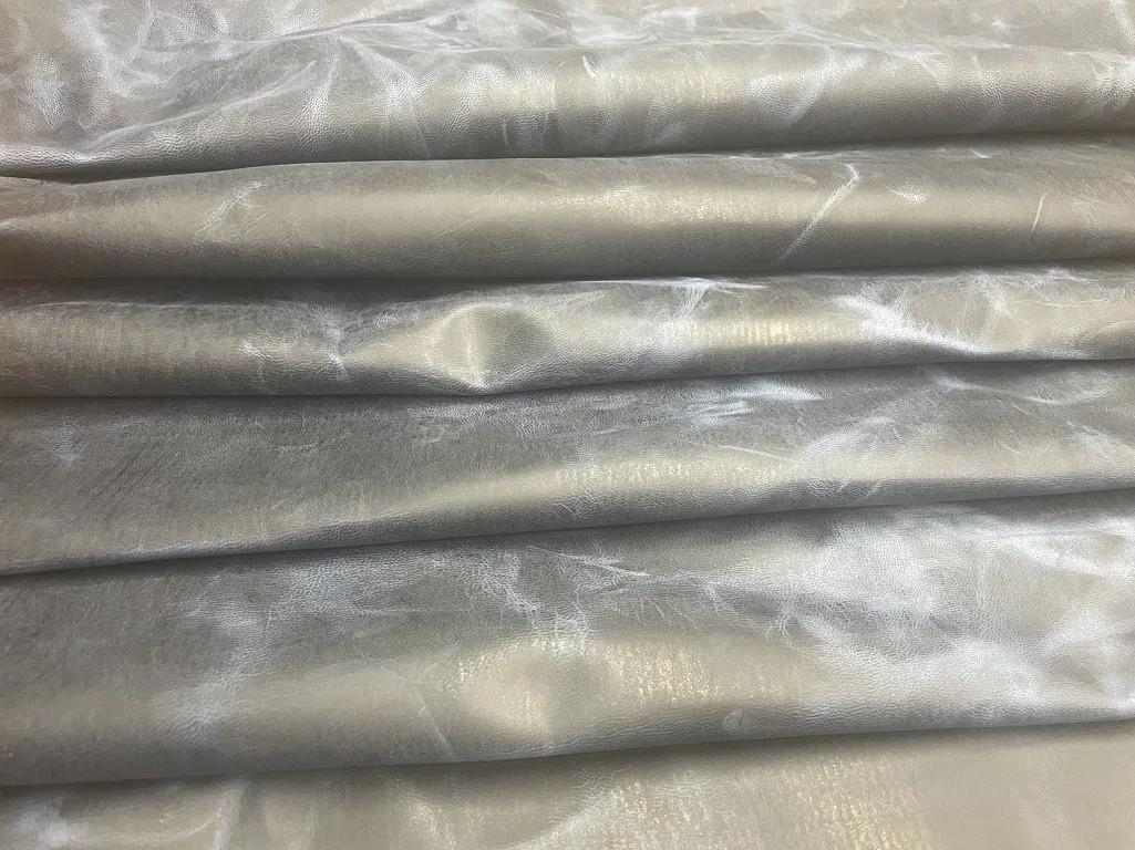 Blue Pull-Up Goatskin
