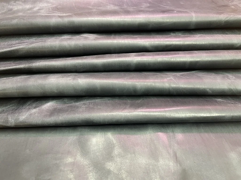 Black Pull-Up Goatskin
