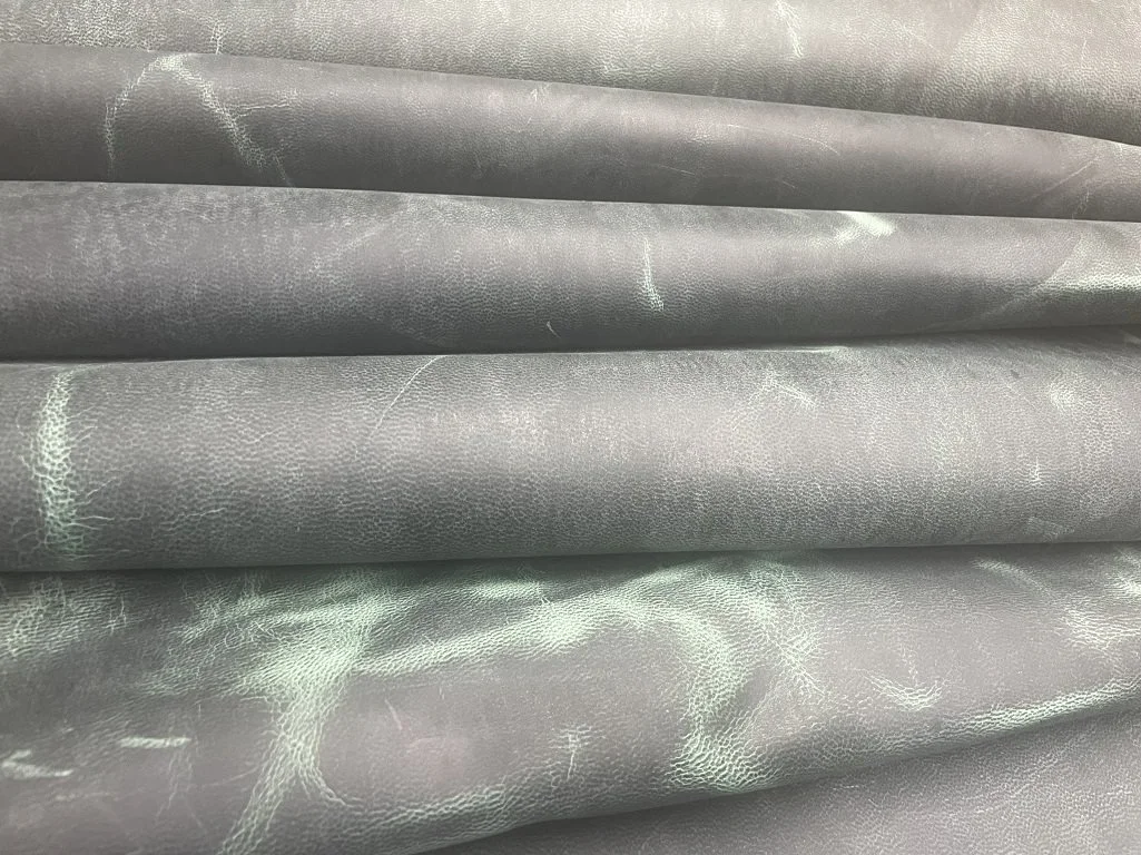 Green Pull-Up Goatskin