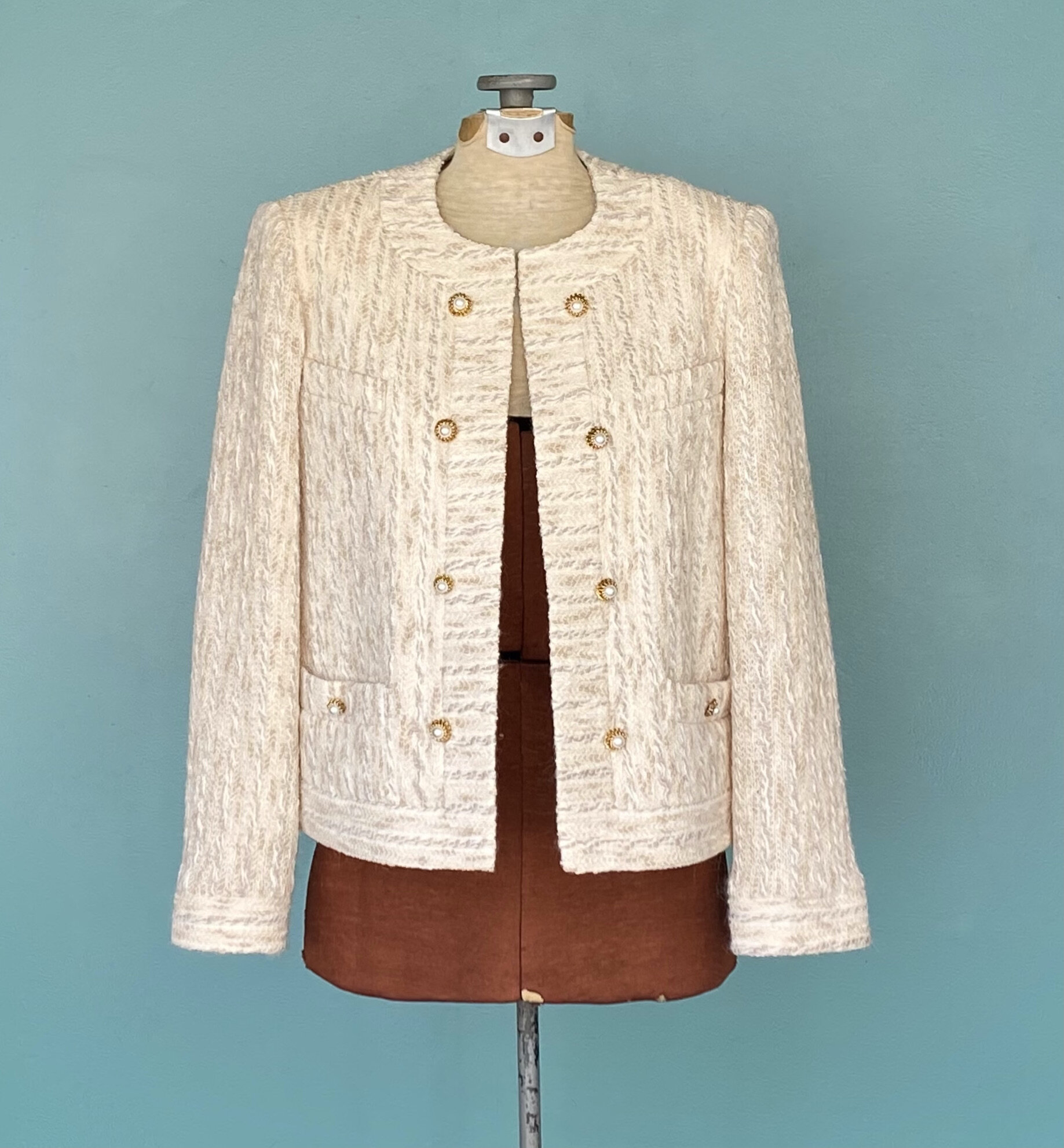 80s Vintage Louis Feraud Tweed Skirt Set — Tara Lyn Evans