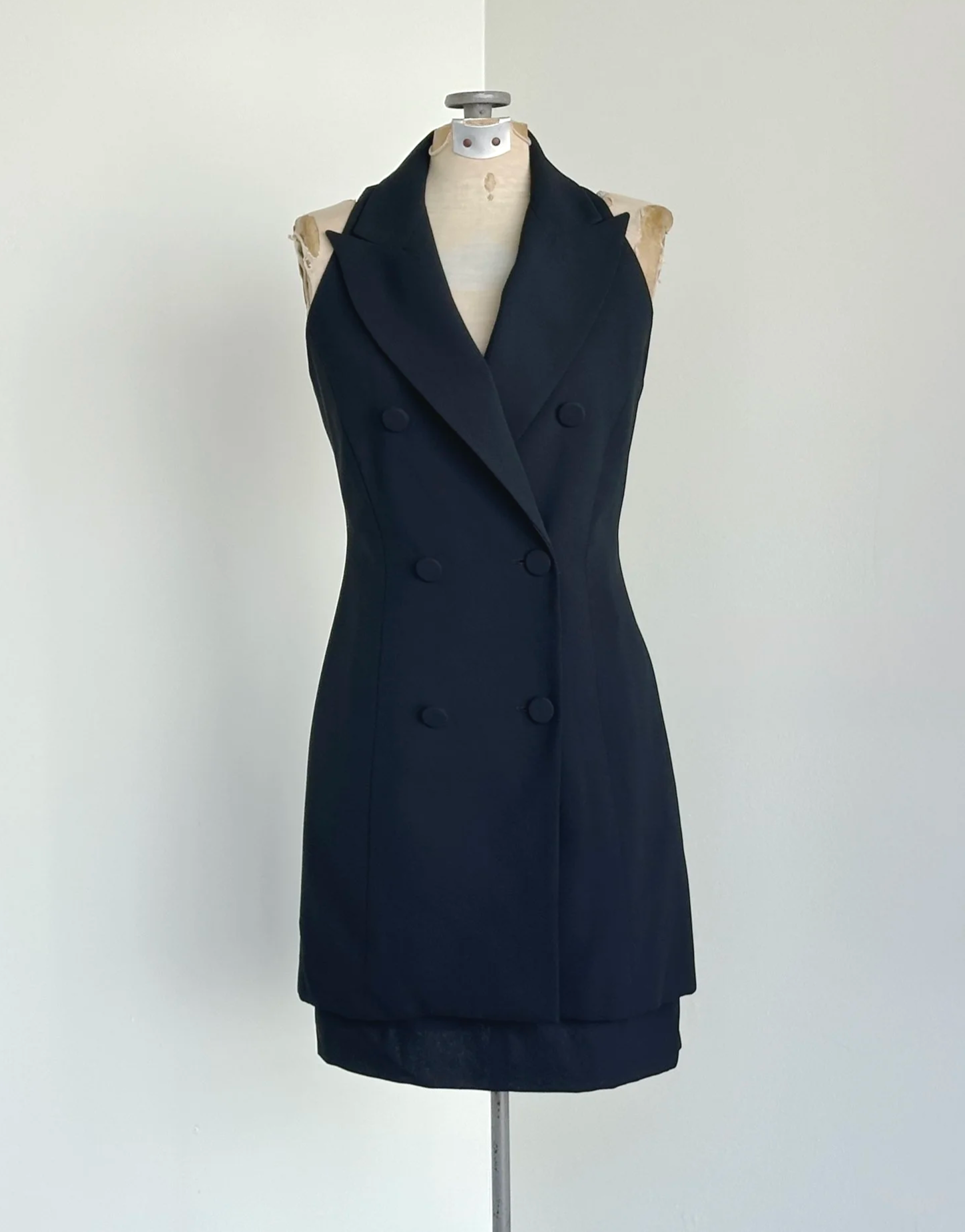 Vtg 90s Shelli Segal Blazer Dress