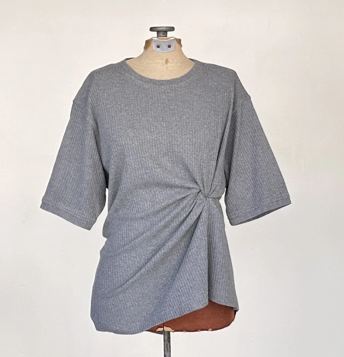 Vtg Perry Ellis Ringer T Shirt