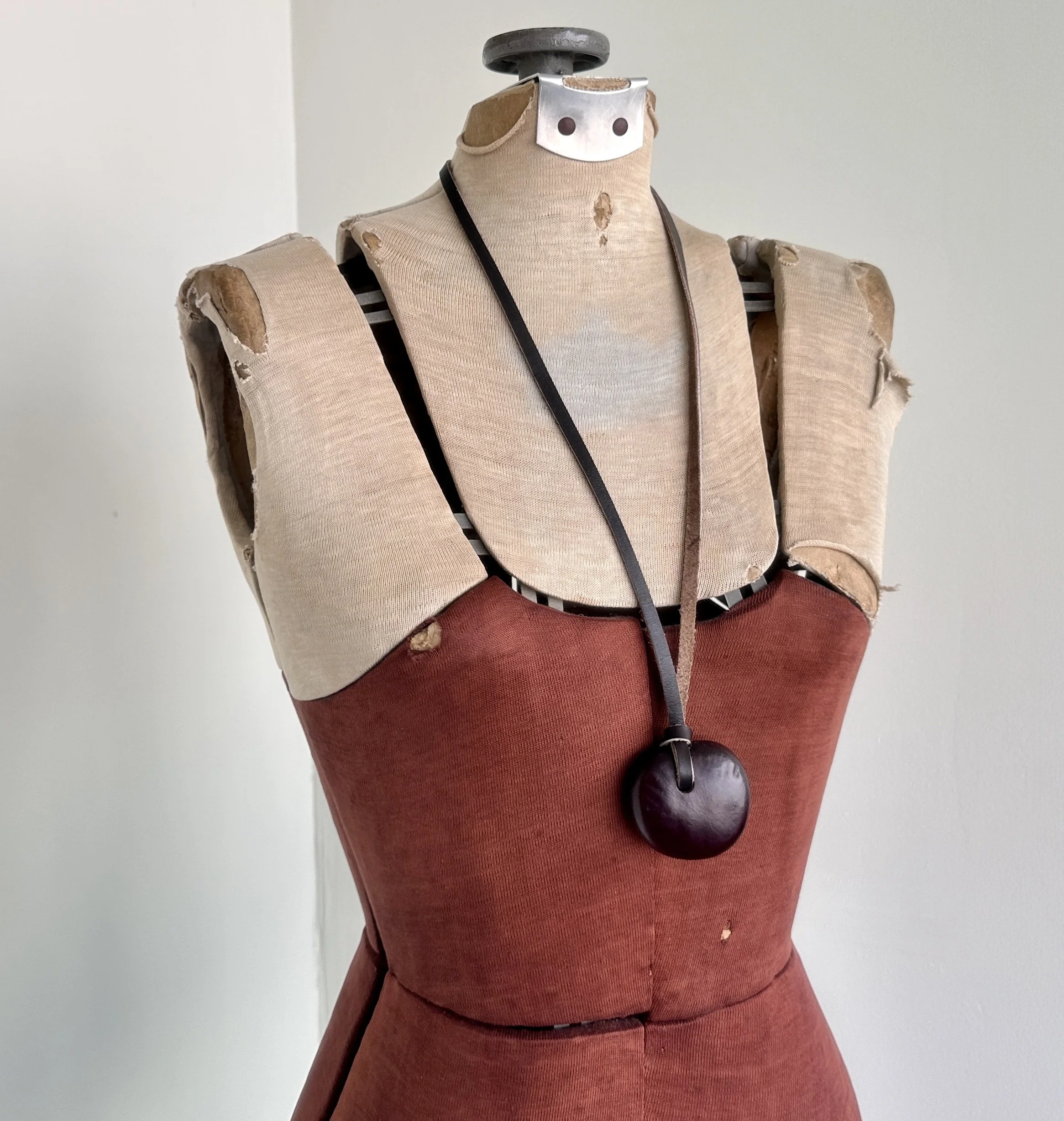 Sea Bean Pendant Necklace