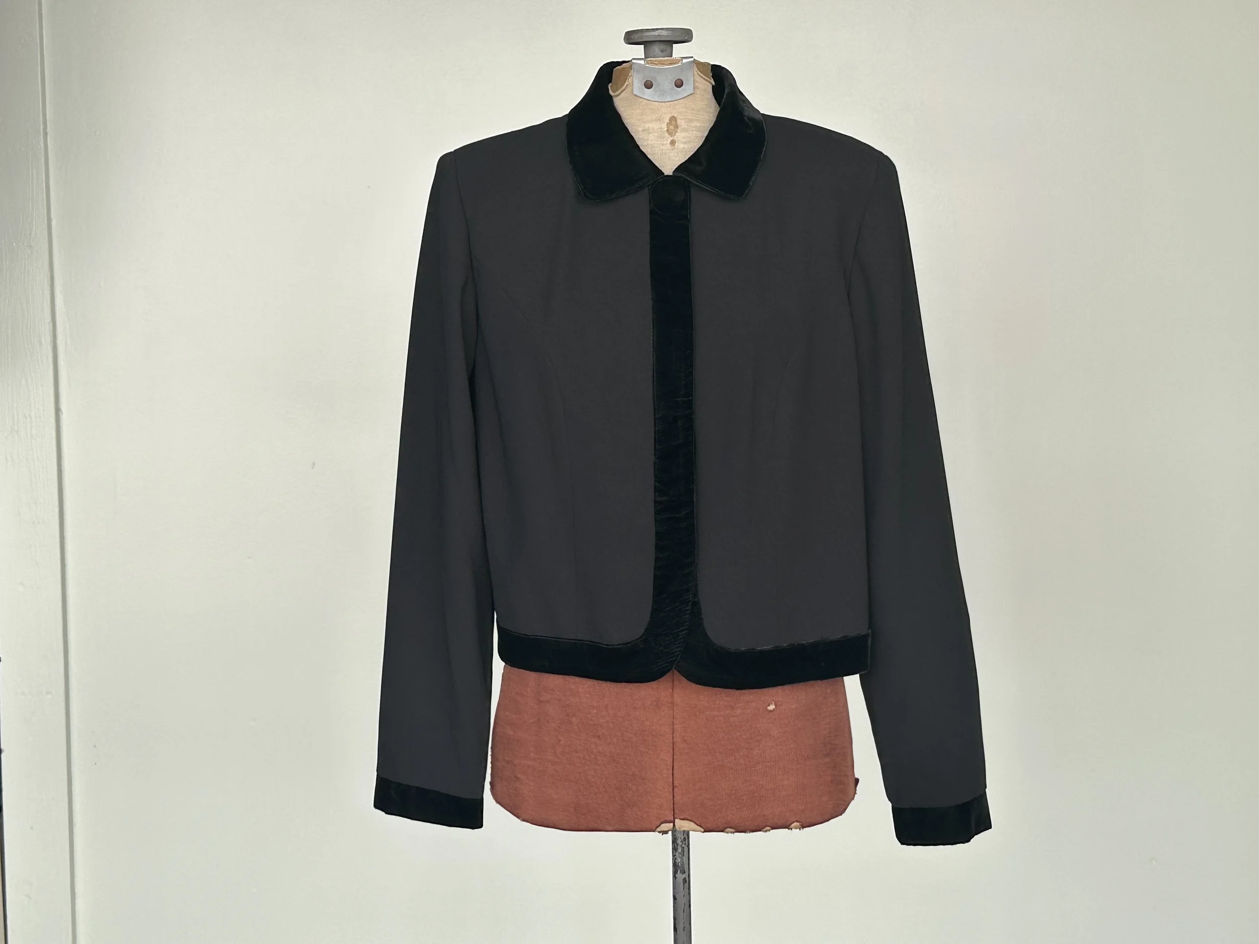 Vtg Talbots Short Blazer Jacket
