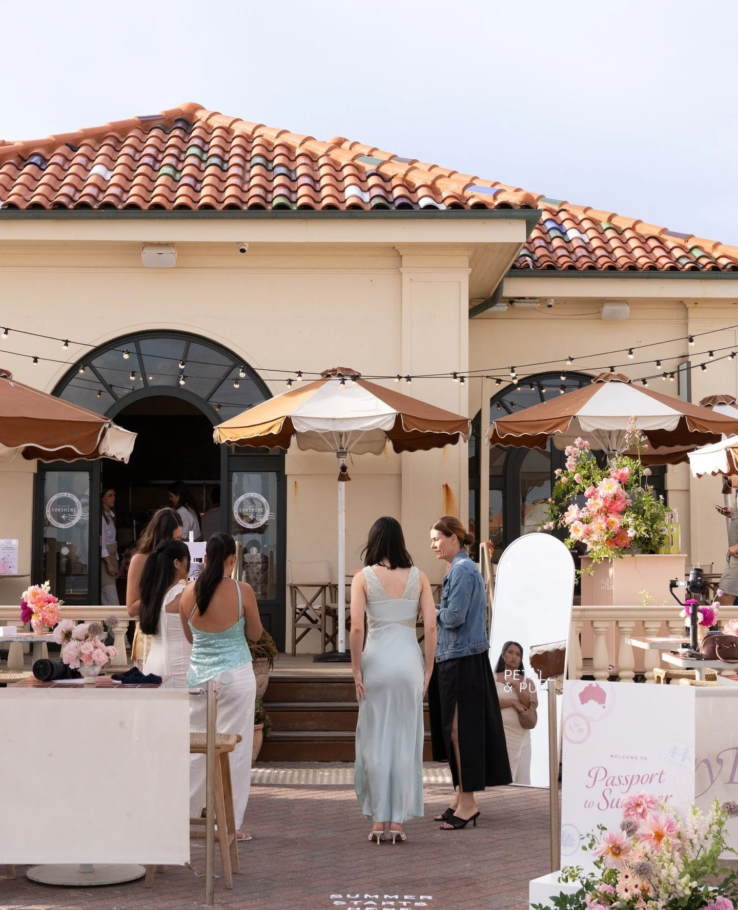 PETAL &amp; PUP ⁠
⁠
Client: @petalandpup ⁠
⁠
In the evening we welcomed the start of the Aussie summer for the PR launch event. After visiting the activation and browsing the collection, guests arrived @glorydays.bondi for summer cocktails &amp; cana