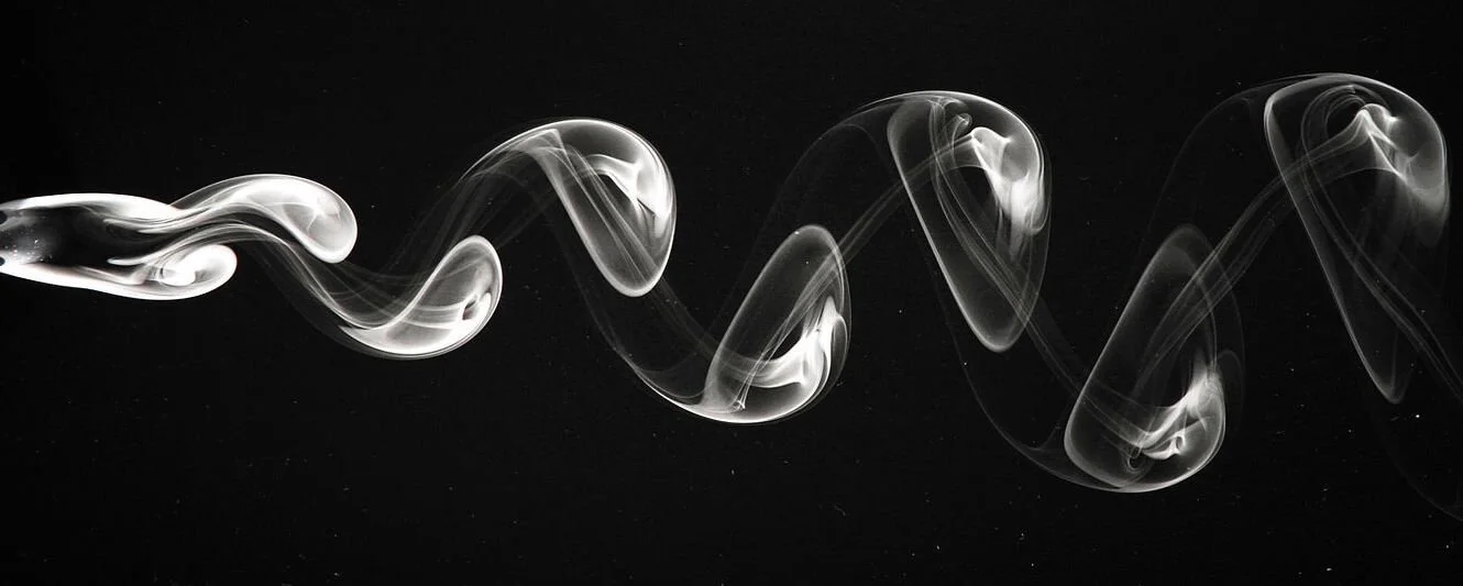 The first vortices that we often think of are destructive swirling forces of nature large enough to swallow a ship. However, they're frequently only a few inches in size, like these alternating vortices produced in the laboratory. Image by Jürgen Wa…