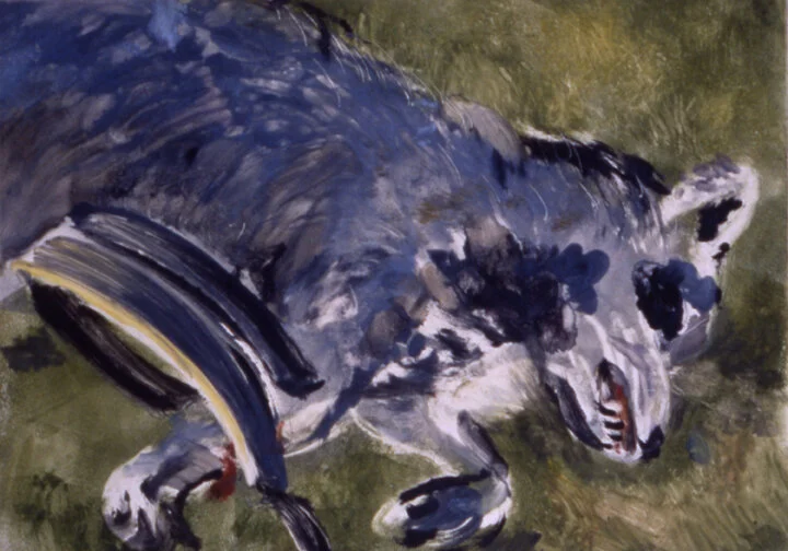 Leghold Trap, #6       monotype       6" x 8"