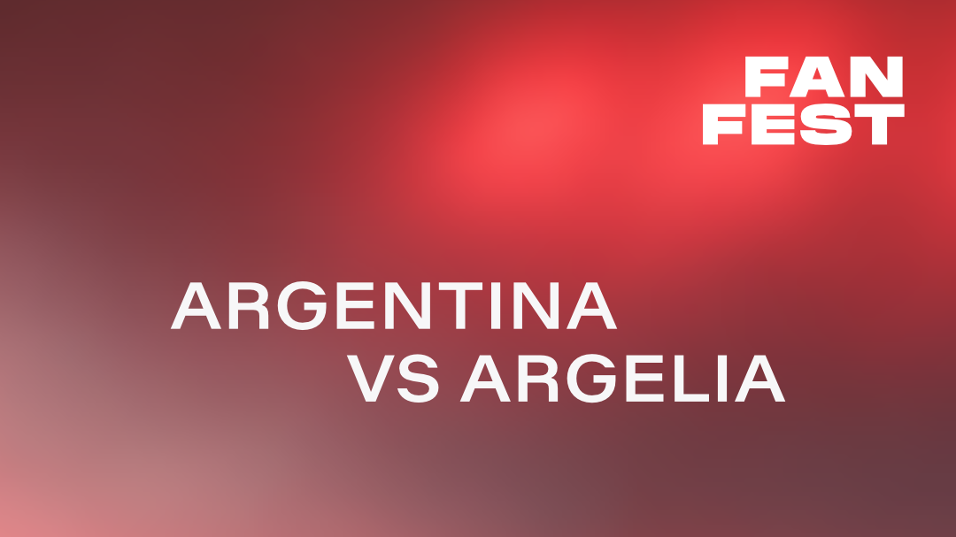 WATCH PARTY: ARGENTINA VS ARGELIA