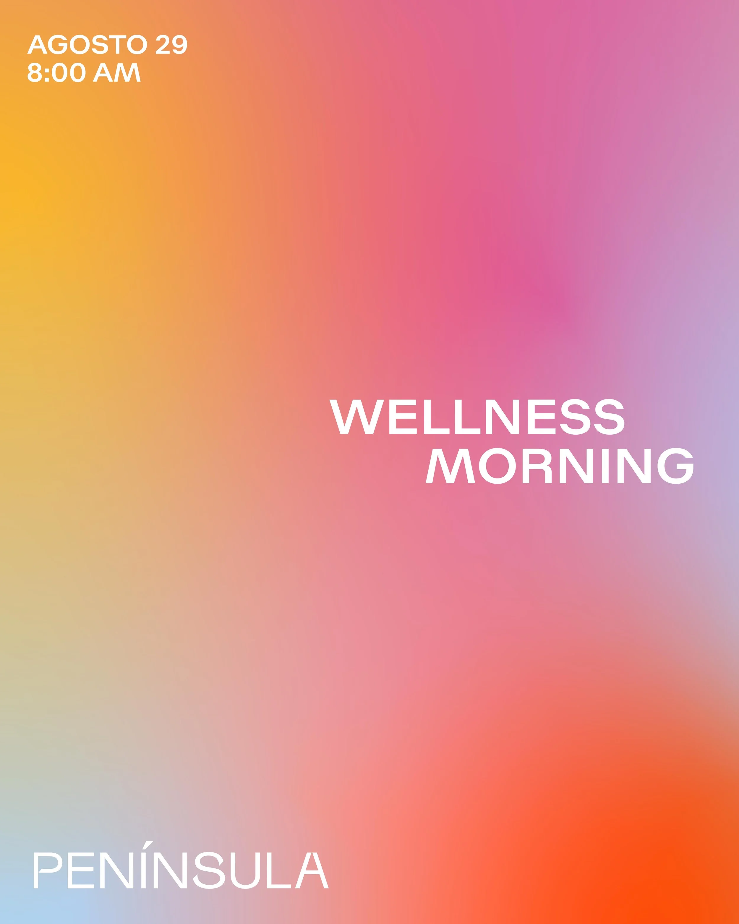 WELLNESS MORNING
