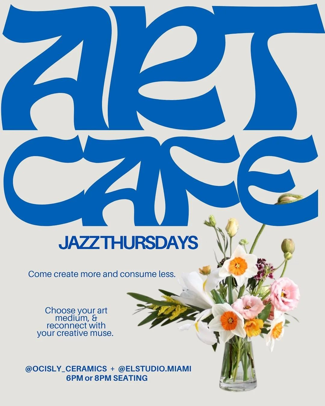 Thursdays are meant to be romantic ✨🤞🏼 Jazz night ART CAFE at the stu &hearts;️🎺✨ tomorrow&rsquo;s tickets on the link in bio #ofcourseistillloveyou #miamithingstodo