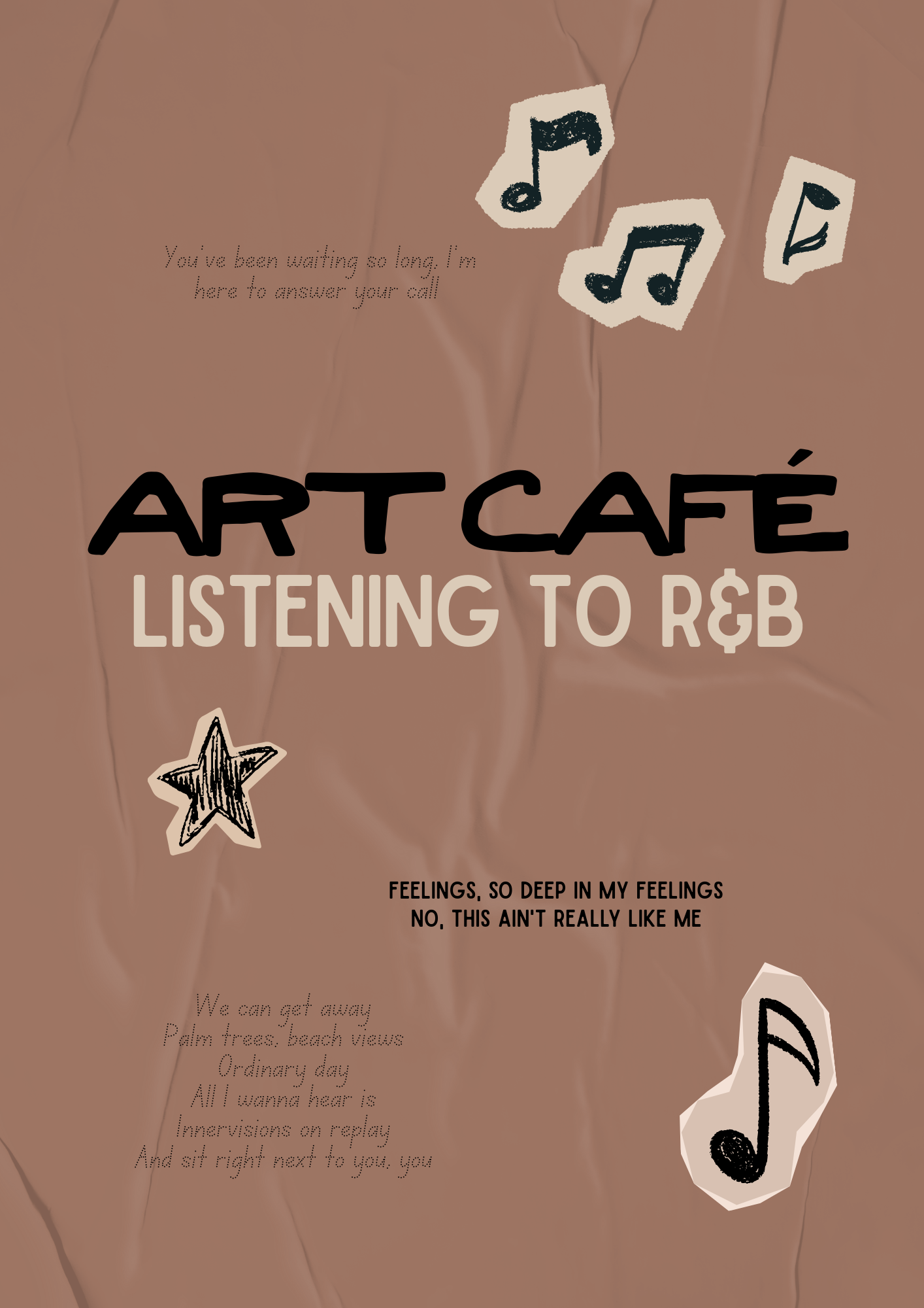 R&B Art Cafe - Saturday, 3.7 at 6PM