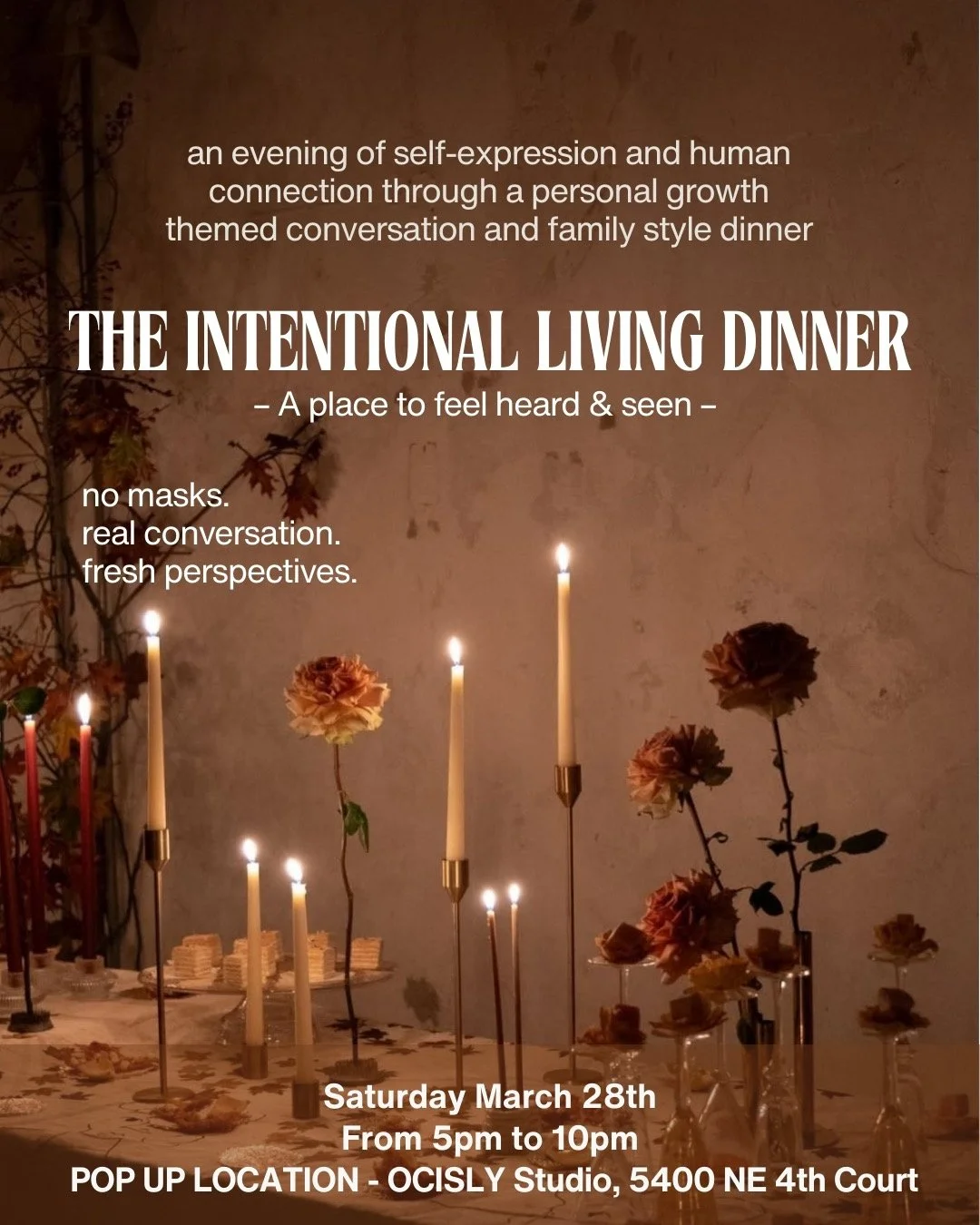 Intentional Living Dinner Series 