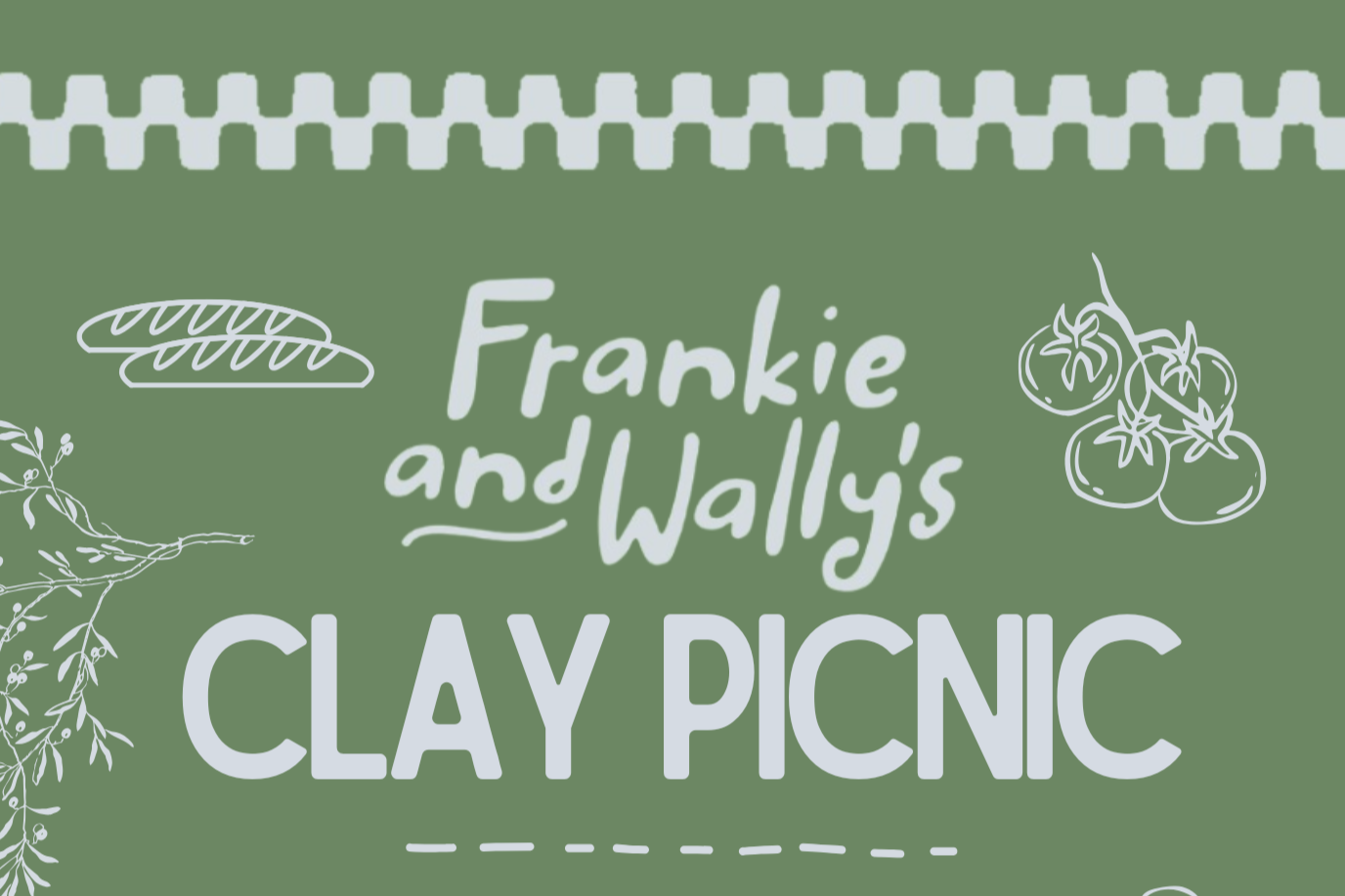 Saturday, 6.13 at 6PM - Clay Picnic at Frankie & Wally's
