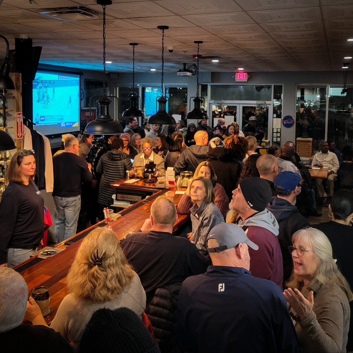 Nothing says community like a full bar, good food, and cold beer. Come on out! Open Tuesday - Saturday. Open until 9 tonight. Cheers!