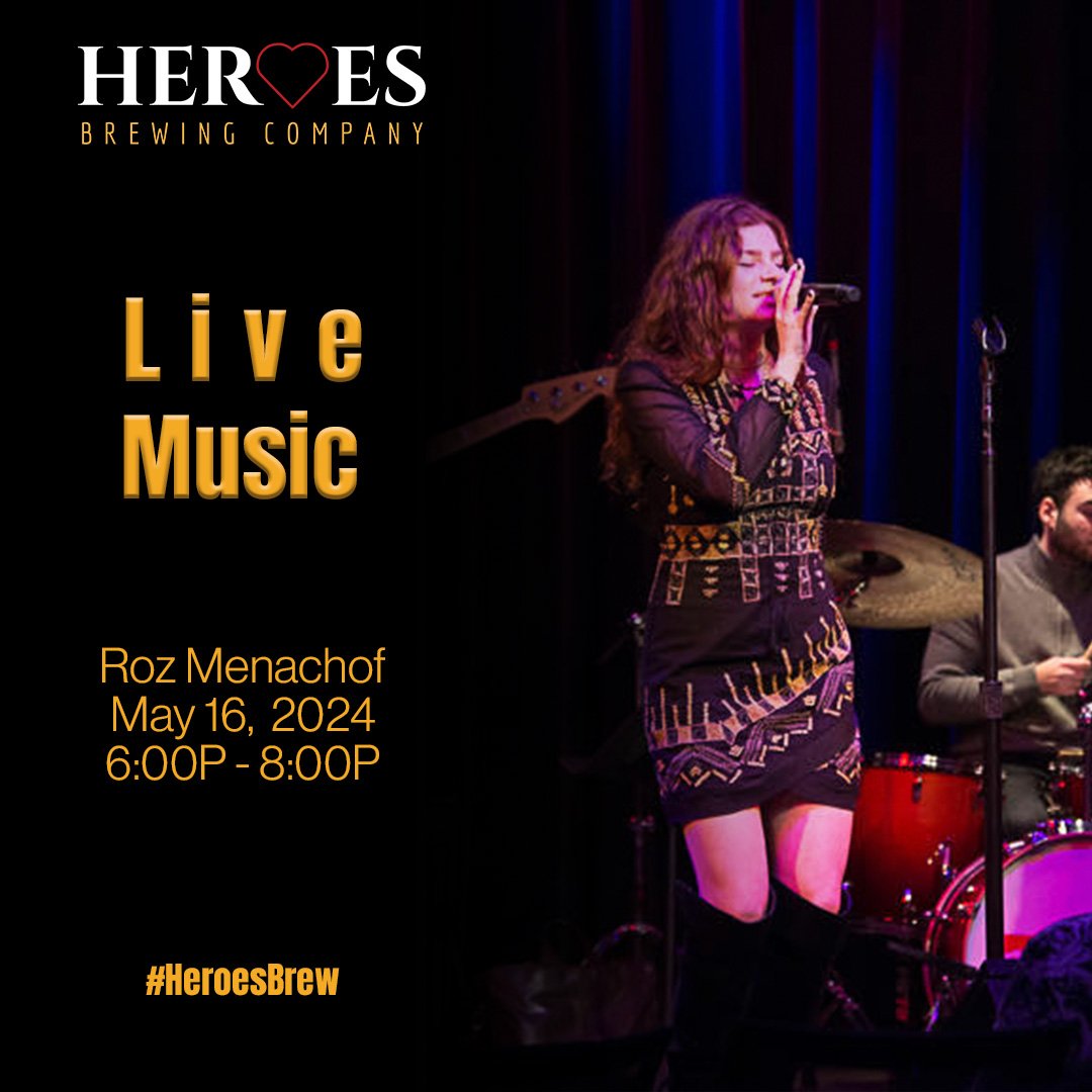 Don't miss @roz_menachof this Thursday as she makes a visit home to share her talents ! PLUS take advantage of our Thursday special - a pizza and 2 pints for $25! 🍕🍻 #HappyHour #rocmusic #thinknydrinkny