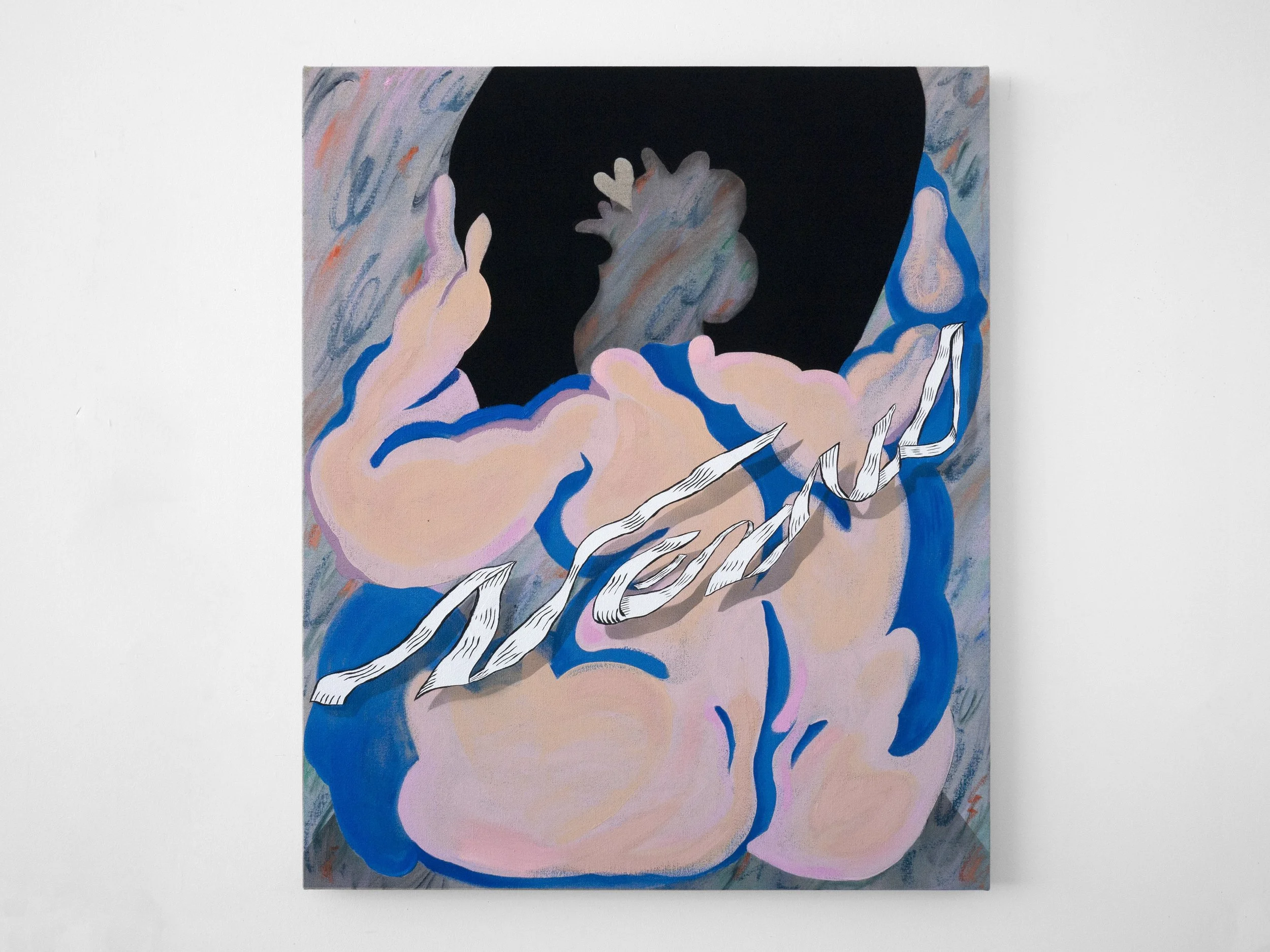  The Toilette of Venus , 2025 
30 x 25 in. acrylic, flashe, and oil on linen