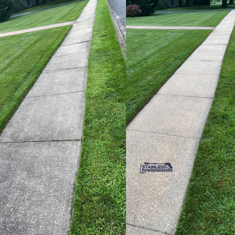 Concrete Cleaning — Stainless Powerwashing