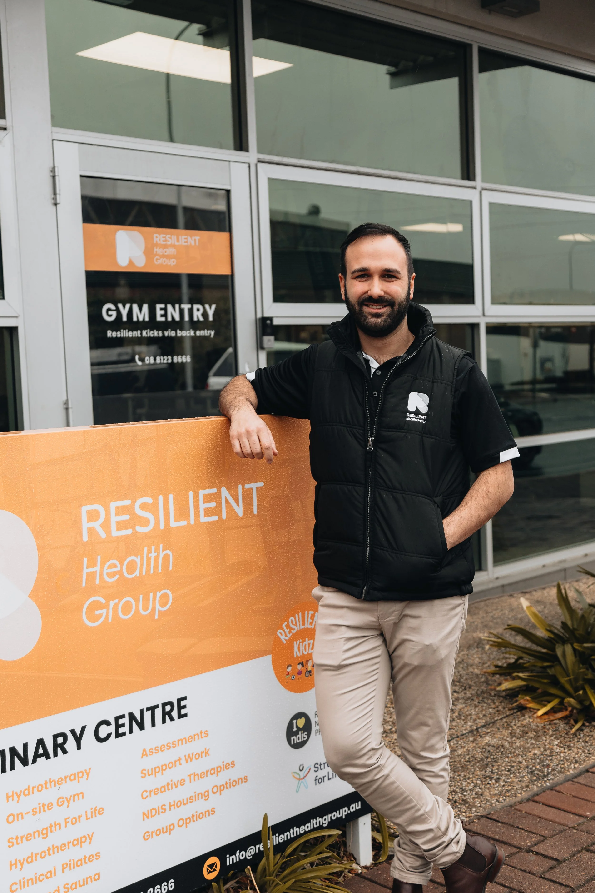 Peter Terminello, Managing Director, Resilient Health Group, 226 Magill Road, Beulah Park SA 5067.