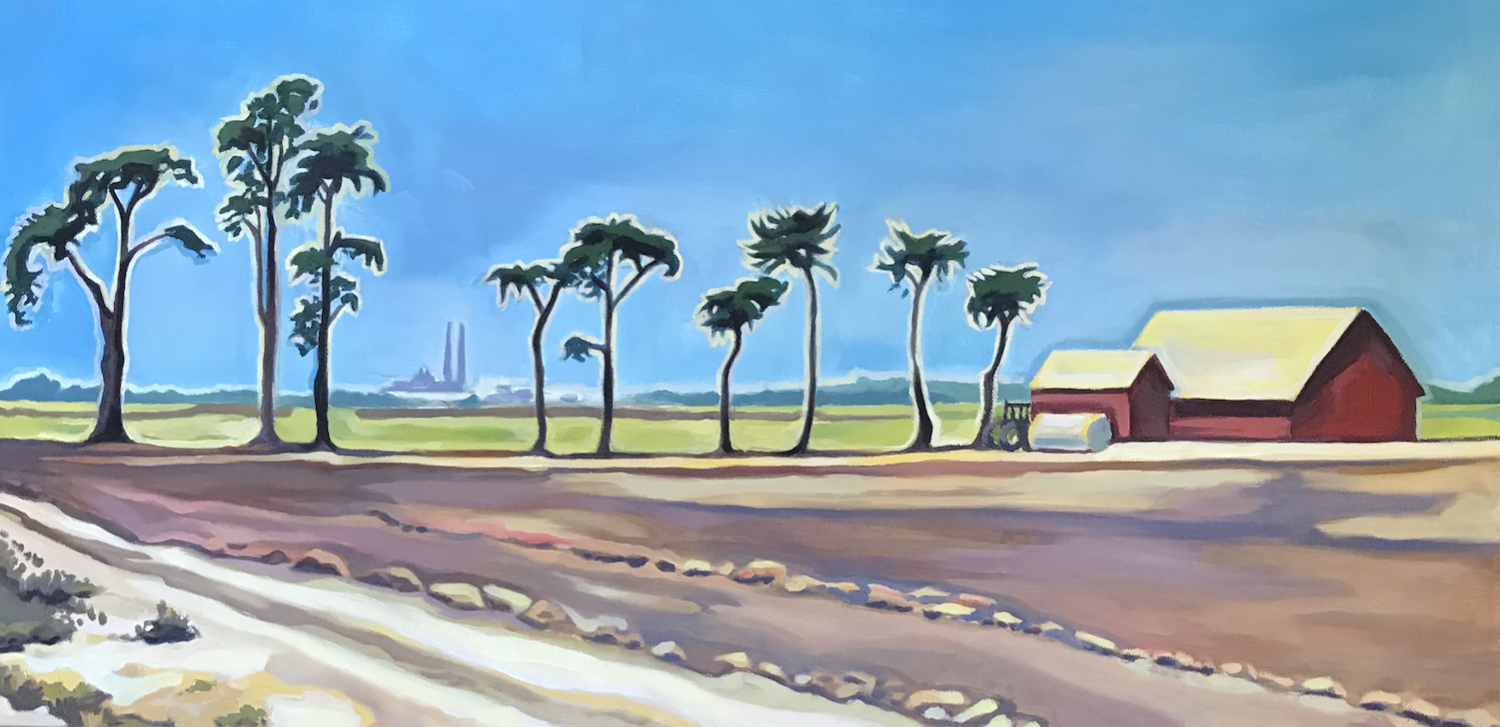 View of Moss Landing, 2017
