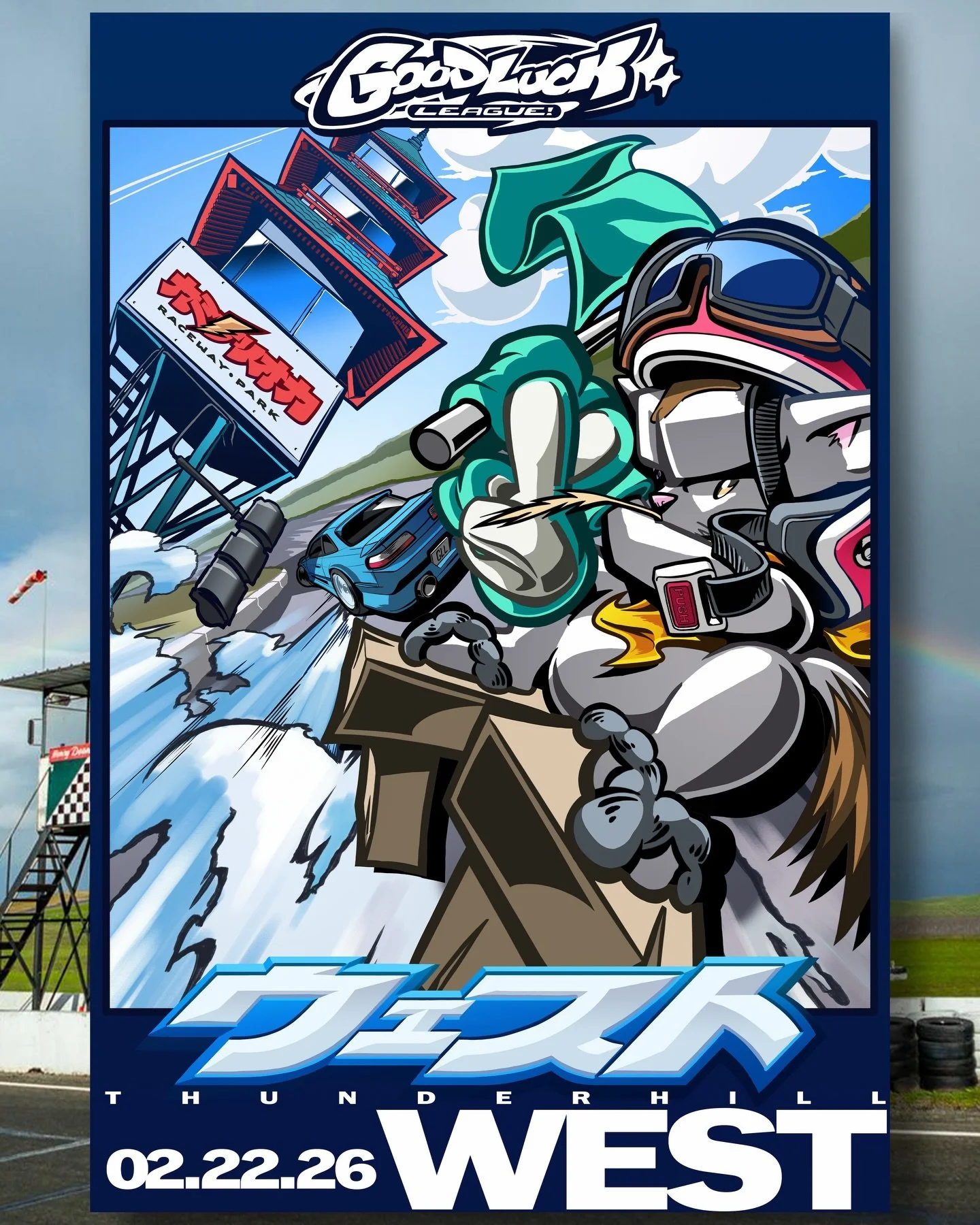 This Sunday: GLL goes to Thunderhill West.

@dot.edu______ strikes again with special art to commemorate our first Thunderhill full track.

Excited for this weekend!