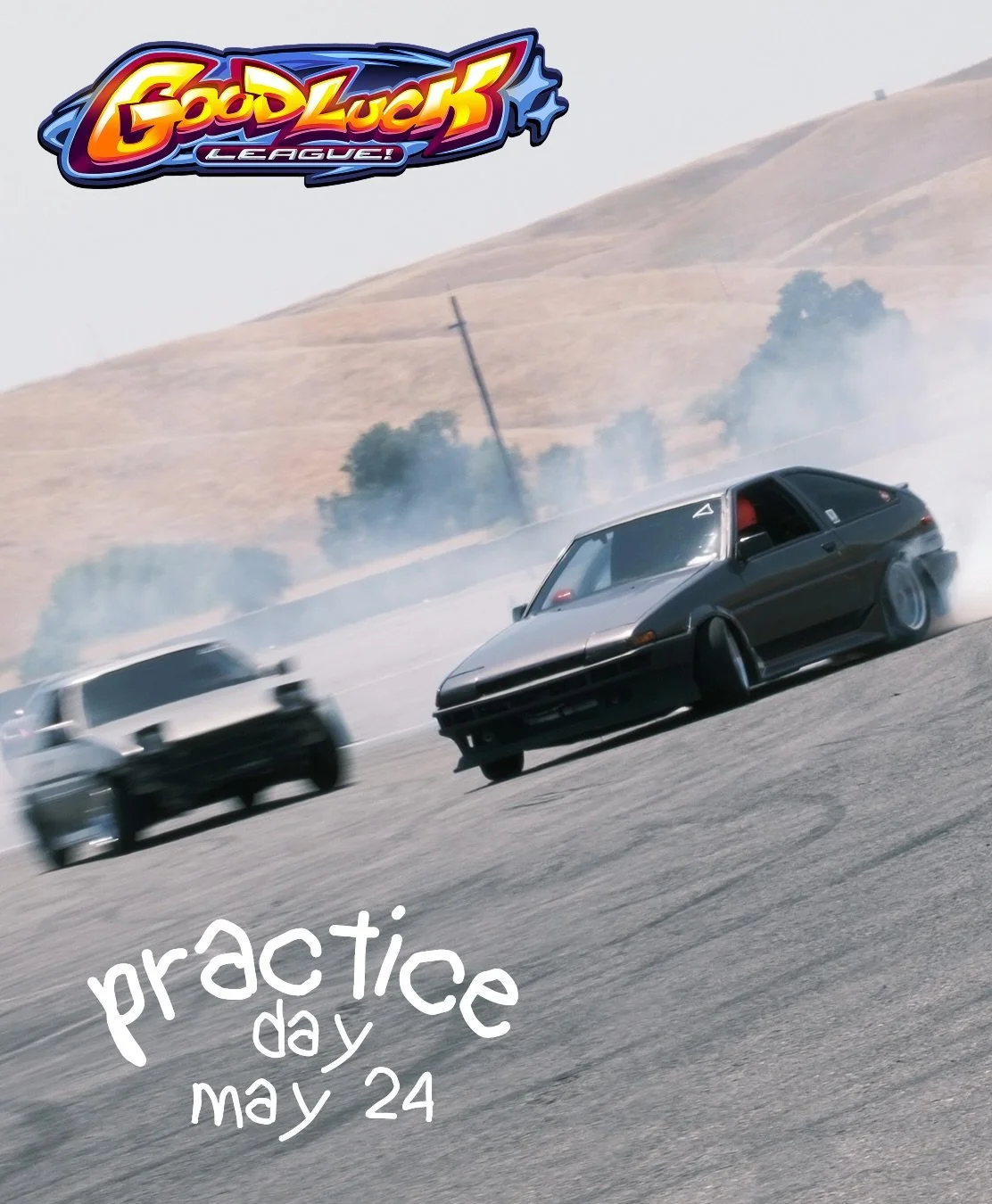 Lots of leveling up at the May Practice Day. We noticed more tandems than we usually see at these events, shouts out to all of yall that were pushing it! And there were hella AE86s, let&rsquo;s do more of that!

We&rsquo;re seeing a lot of drivers pr